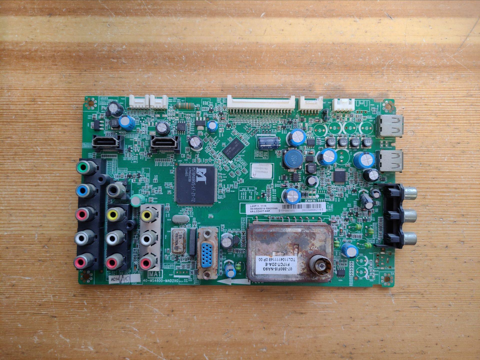 A原装TCLL40F11主板40-MS480