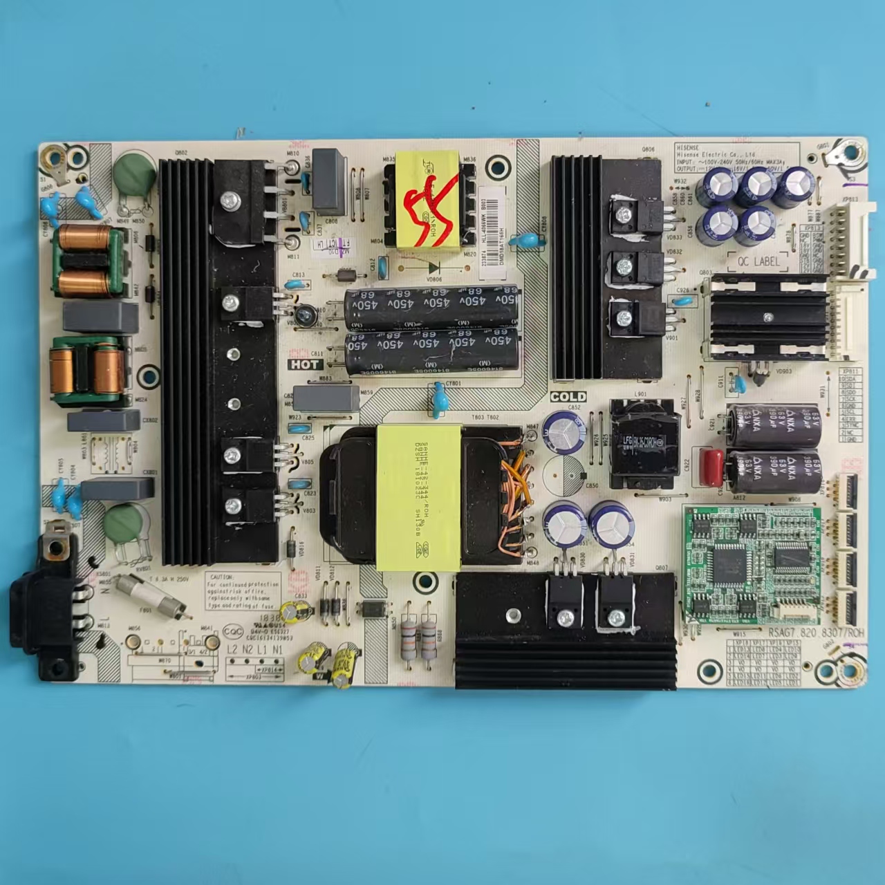 原装海信HZ55E8A液晶电视电源板RSAG7.820.8307 HLL-4066WK测好发