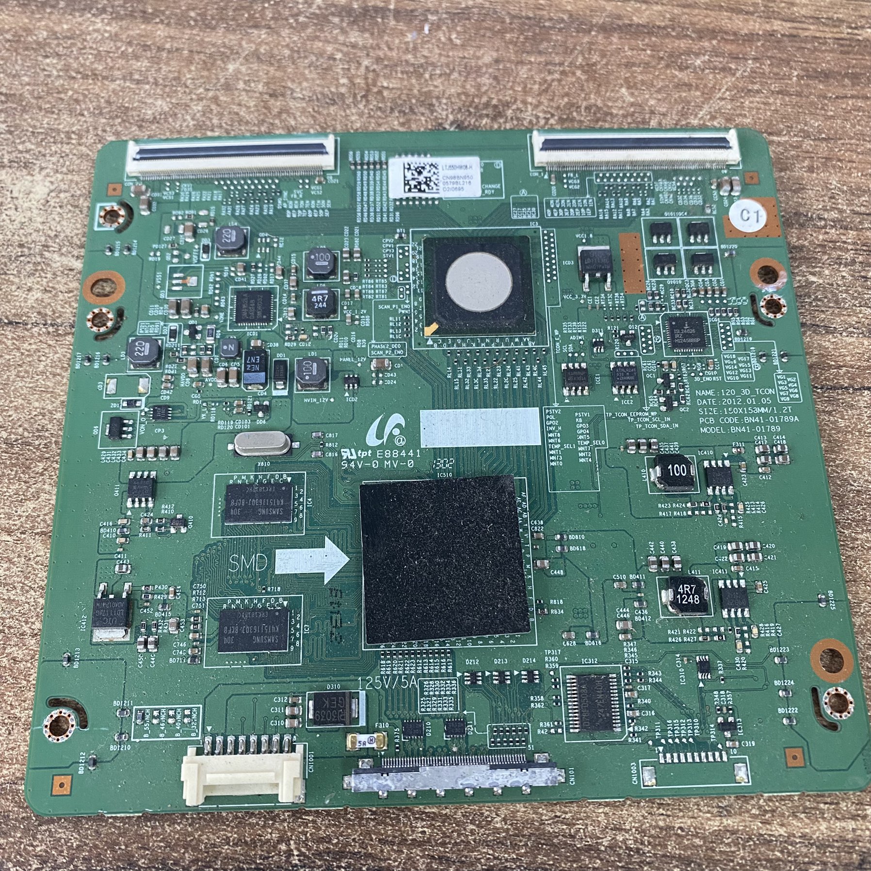 原装三星55ES6100J液晶电视逻