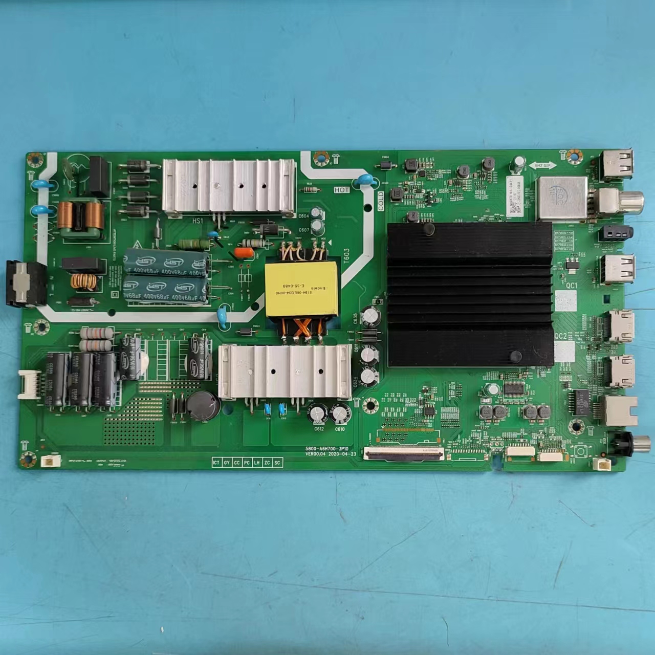 原装创维55M9S主板实物图