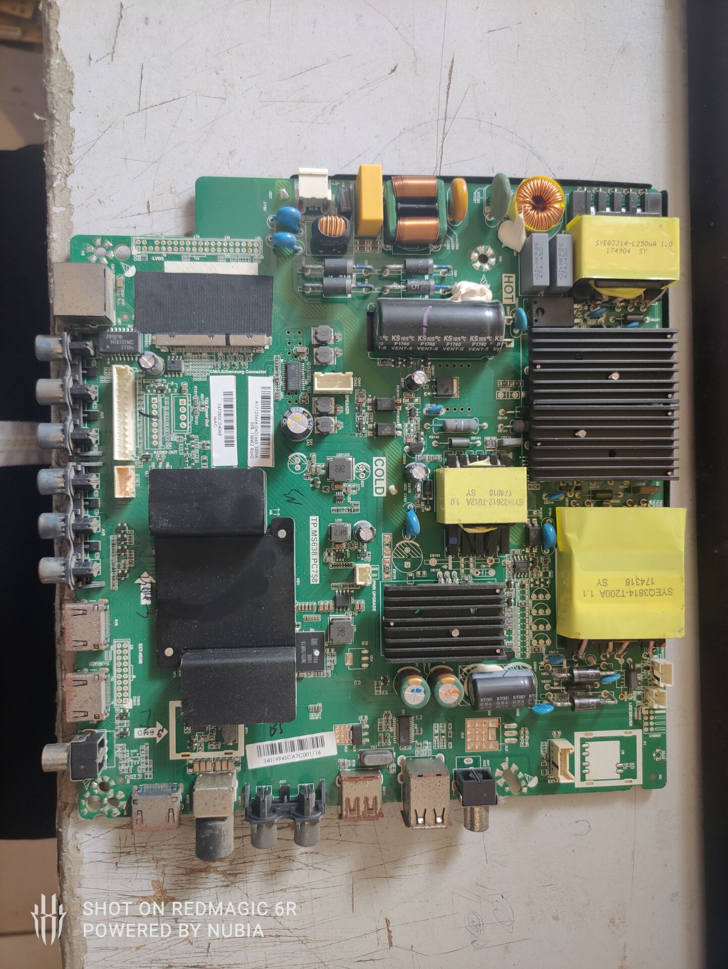 原装先锋LED-55U670P主板