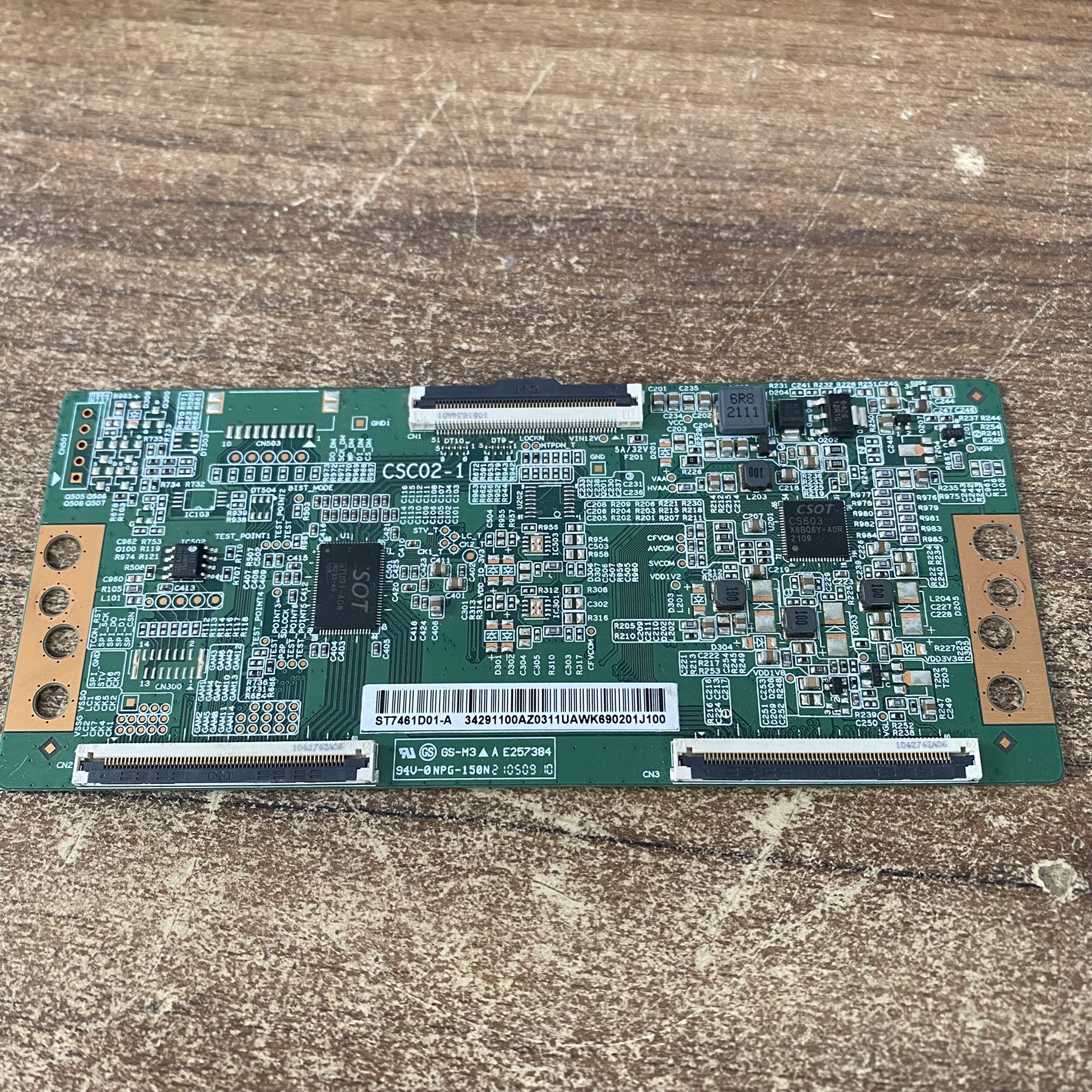 原装TCL75V675V8逻辑板CSC02-