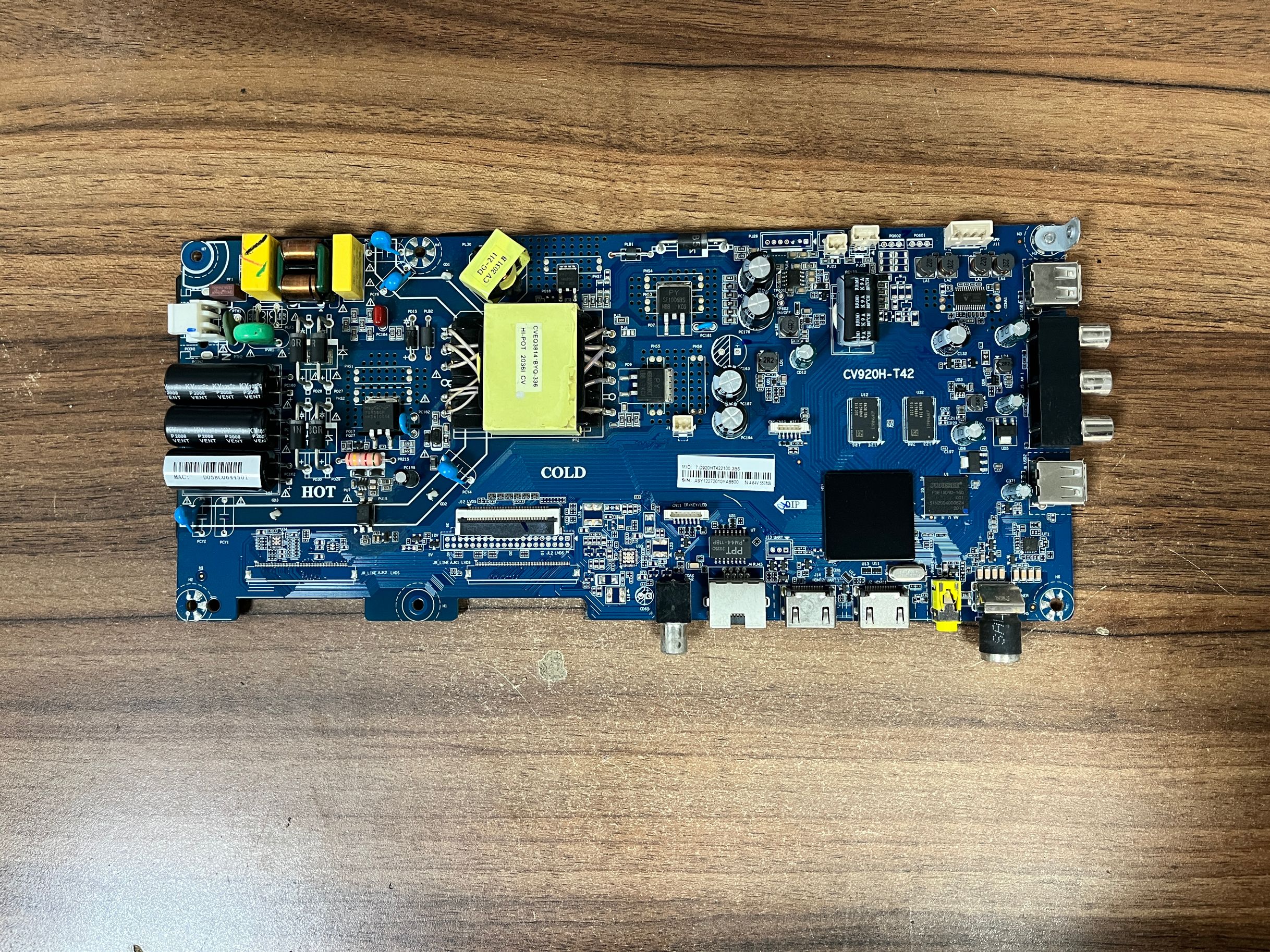 原装海尔LE43C51X电视主板