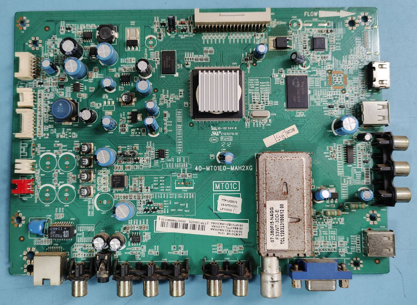 原装TCLL43F3380E/3200E主板图片