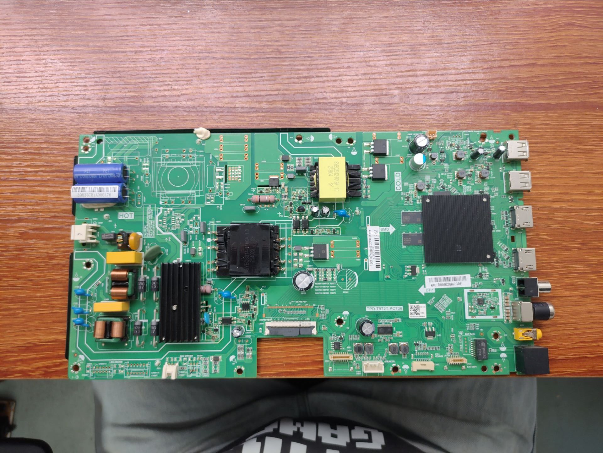 原装海尔LU55J71主板1154YTAK