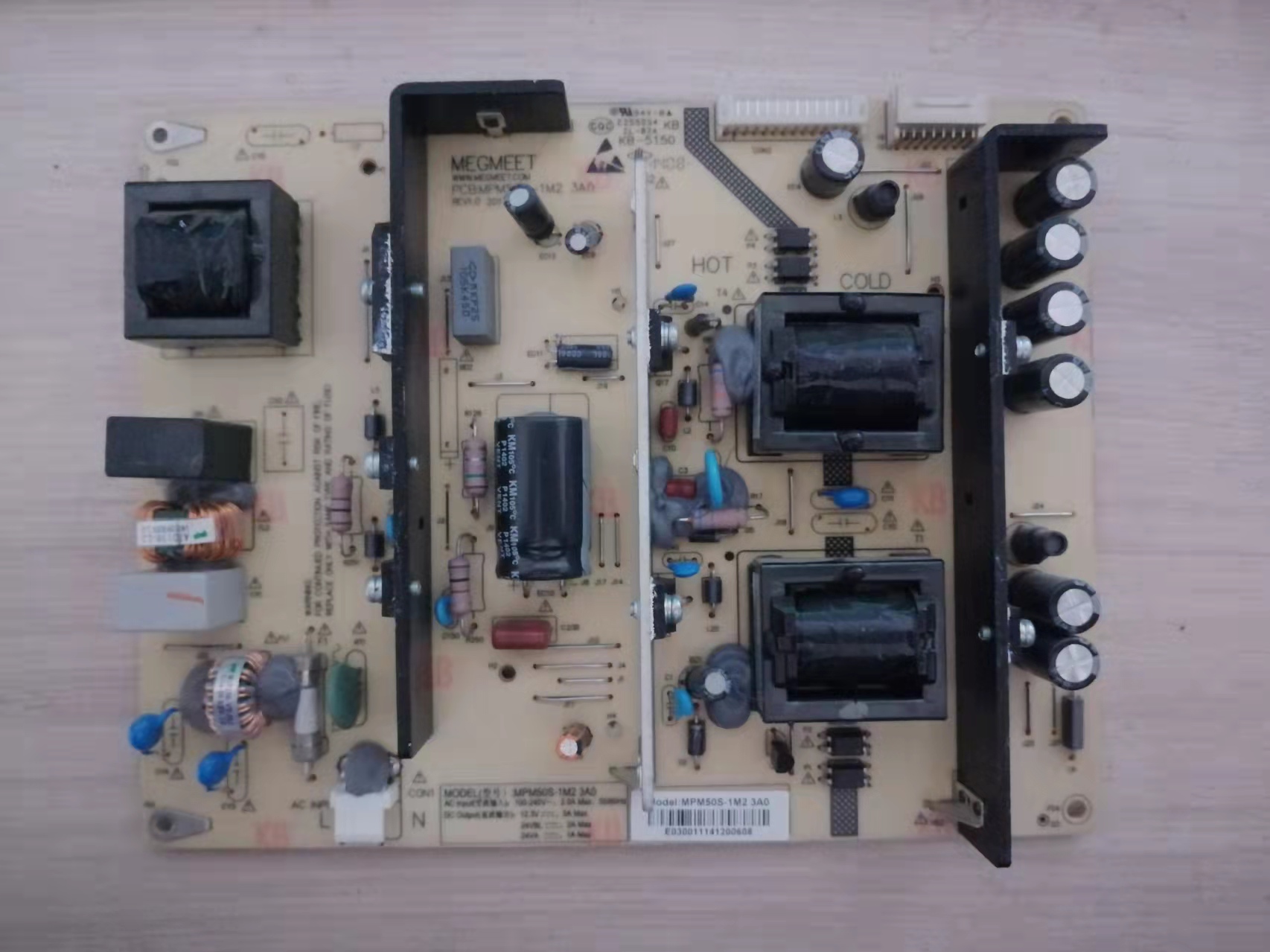 长虹40Q1N电源板MPM50S-1M23A0