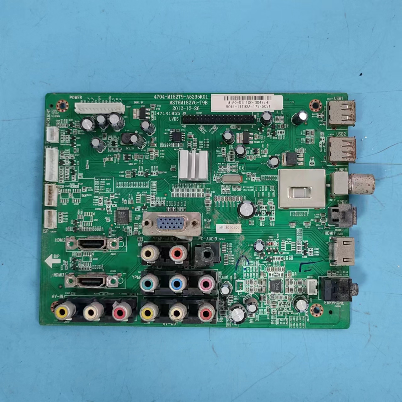 海尔LE42KUH3主板实物图