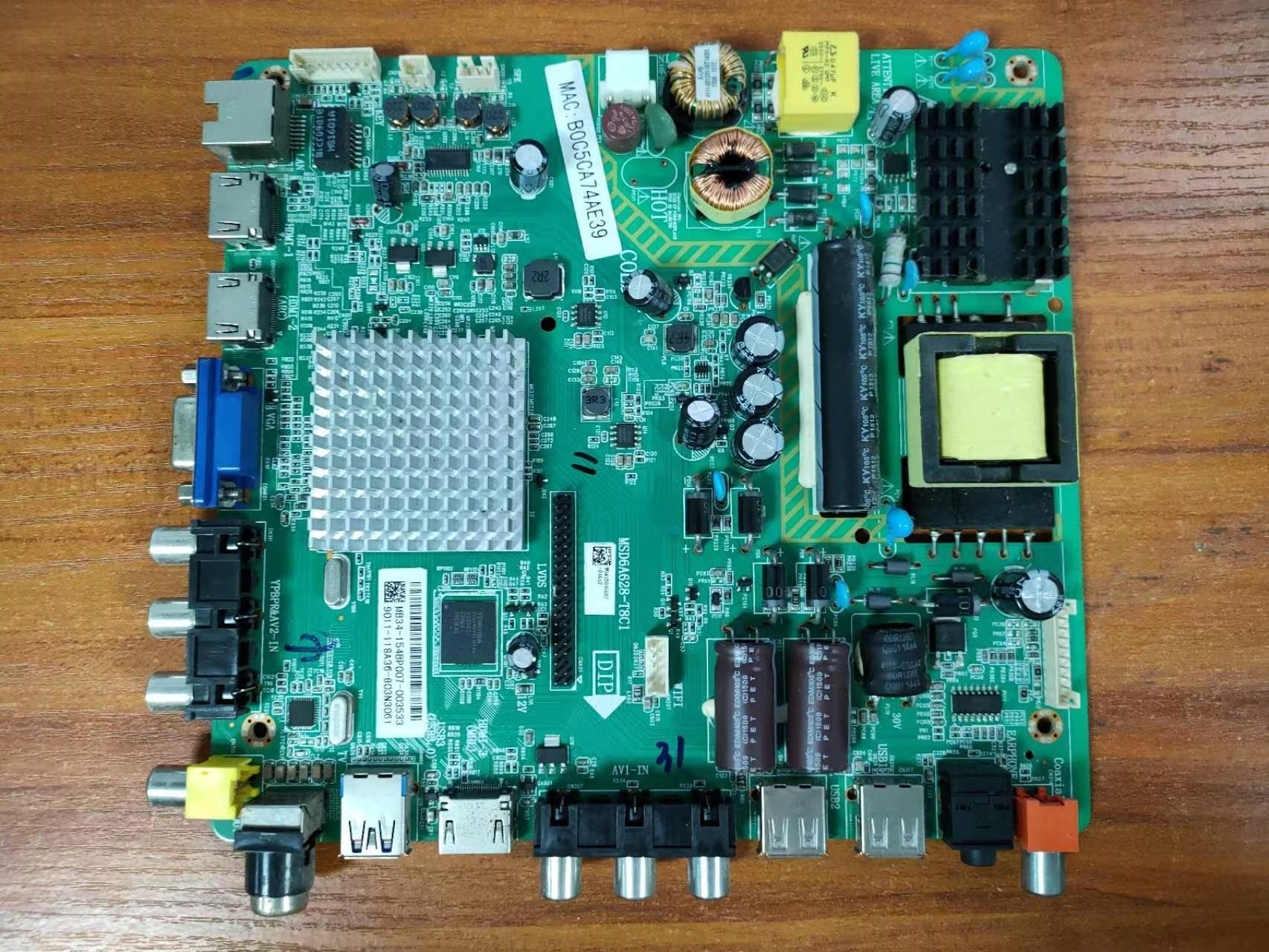 TCLLE42D59主板MSD6A628-T8C1