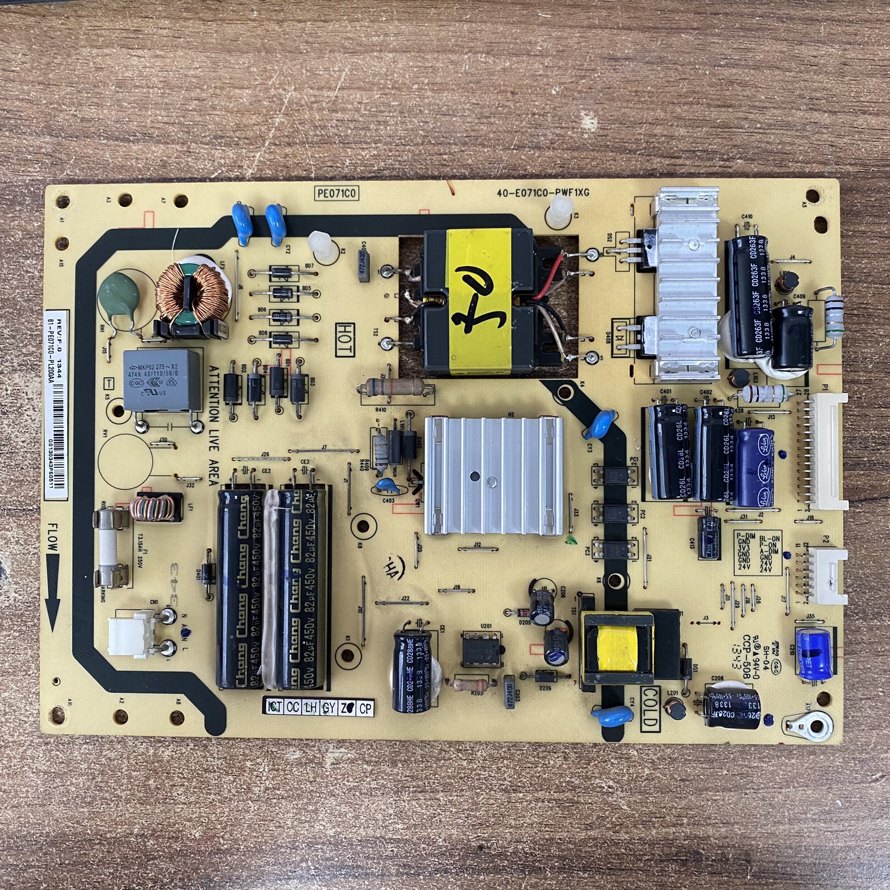 TCLL50A71SL50M90-UD电源板