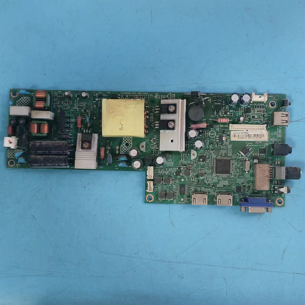 冠捷LE43M3776主板实物图