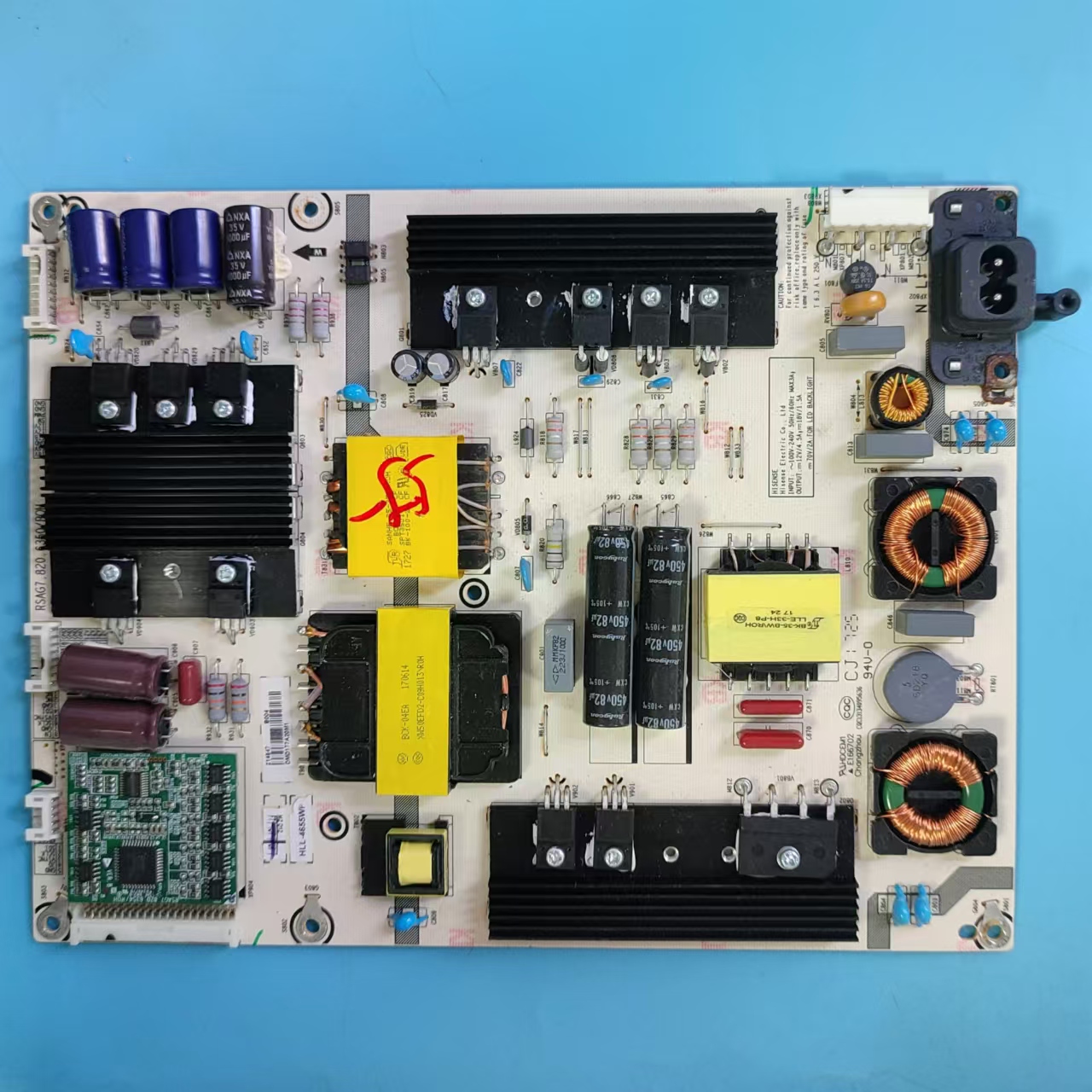 原装海信LED55MU7000U电源板