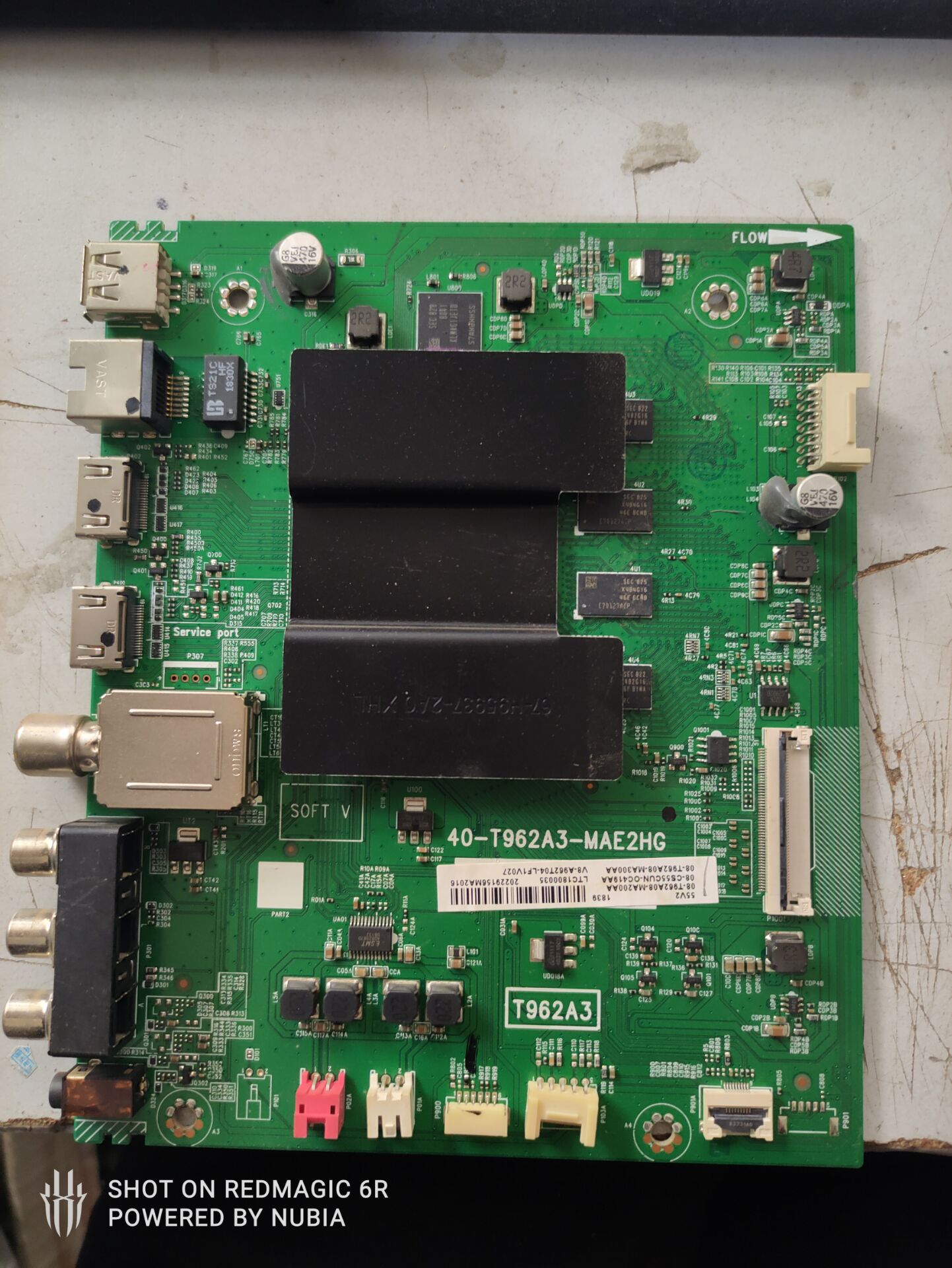 A原装TCL55V2主板40-T962A3