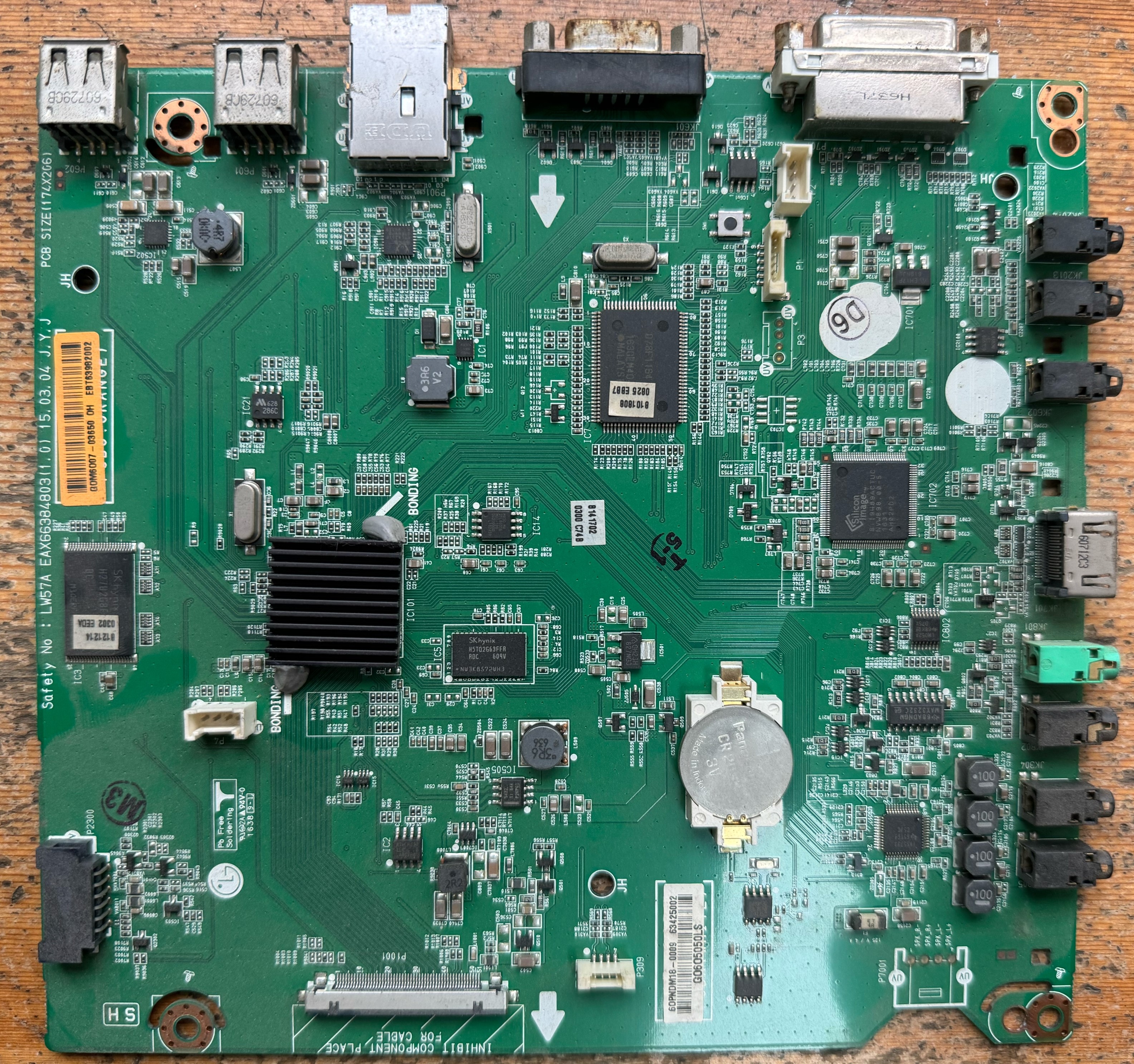 测试好原装LG49SE3KB-BE主板