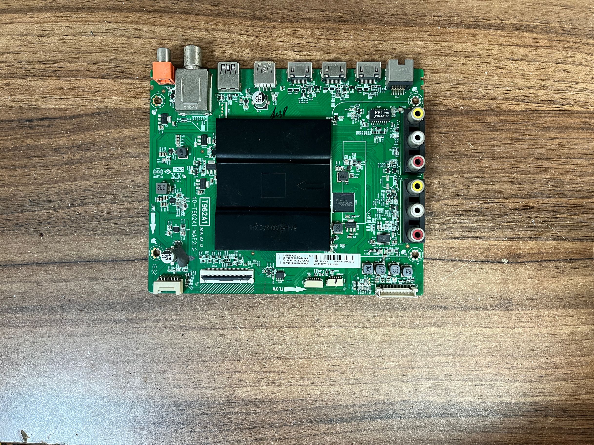 原装TCLL55E5800A-UD主板