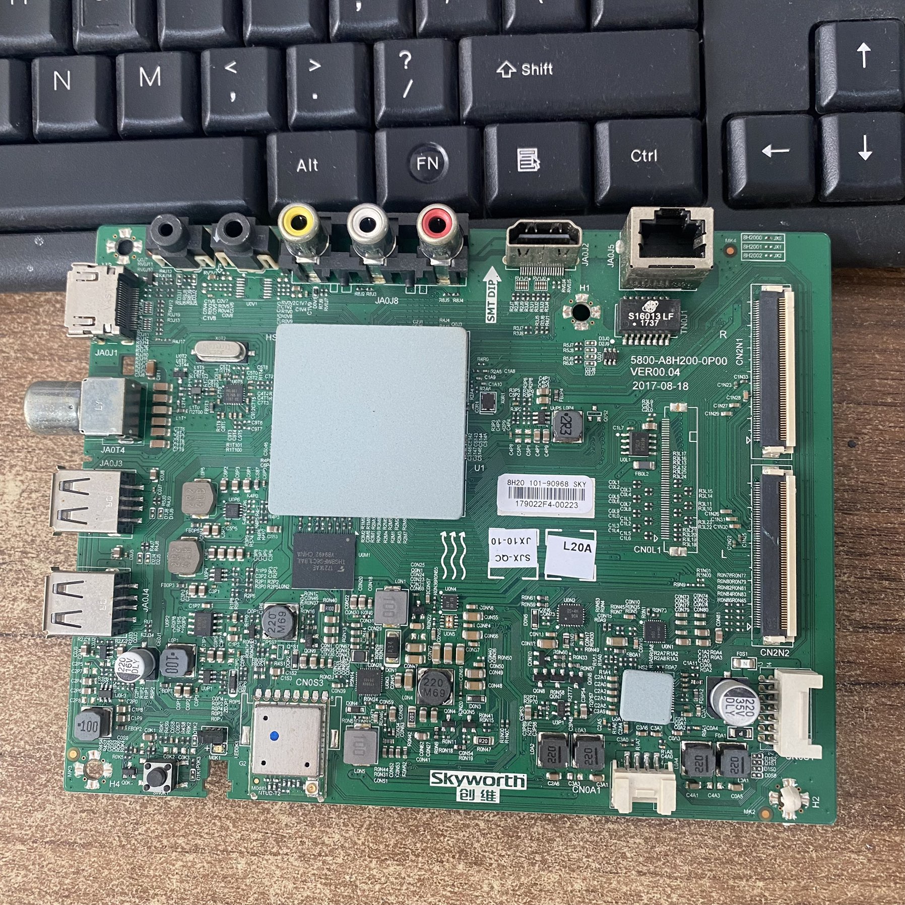 原装创维55G2A55F5液晶主板5800