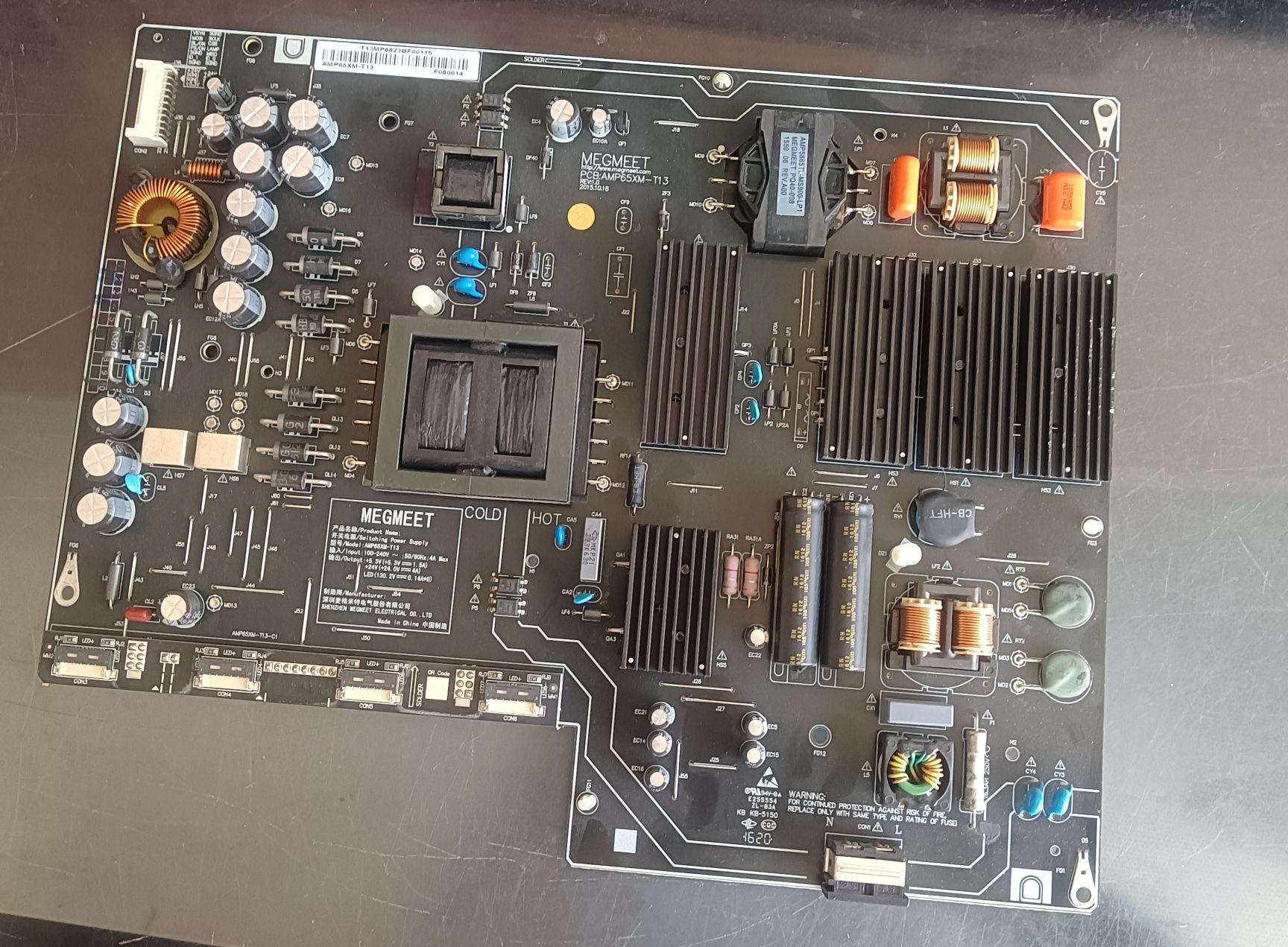 AA 原装正品 小米 L65M4-AQ 电源板 AMP65XM-T13 REV:1.0 MEGMEET