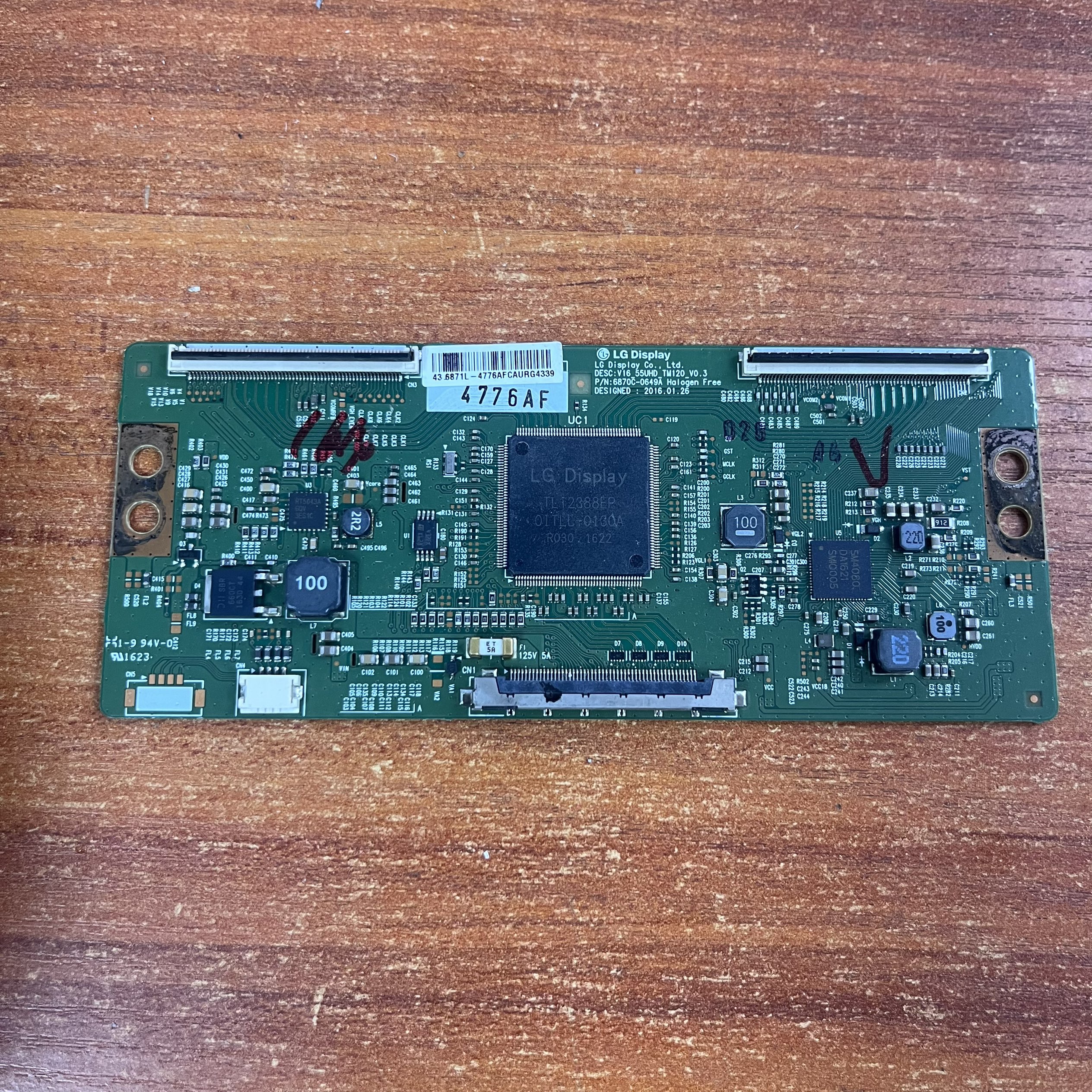 拆机原装创维43Q7电视逻辑板