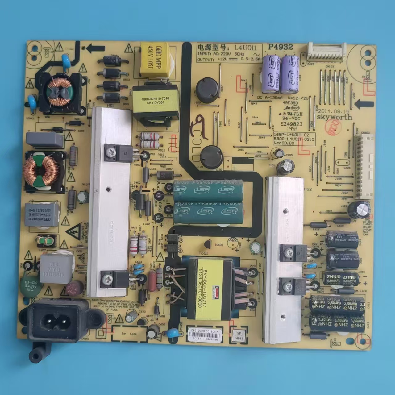 原装创维49E390E49E510E电源板