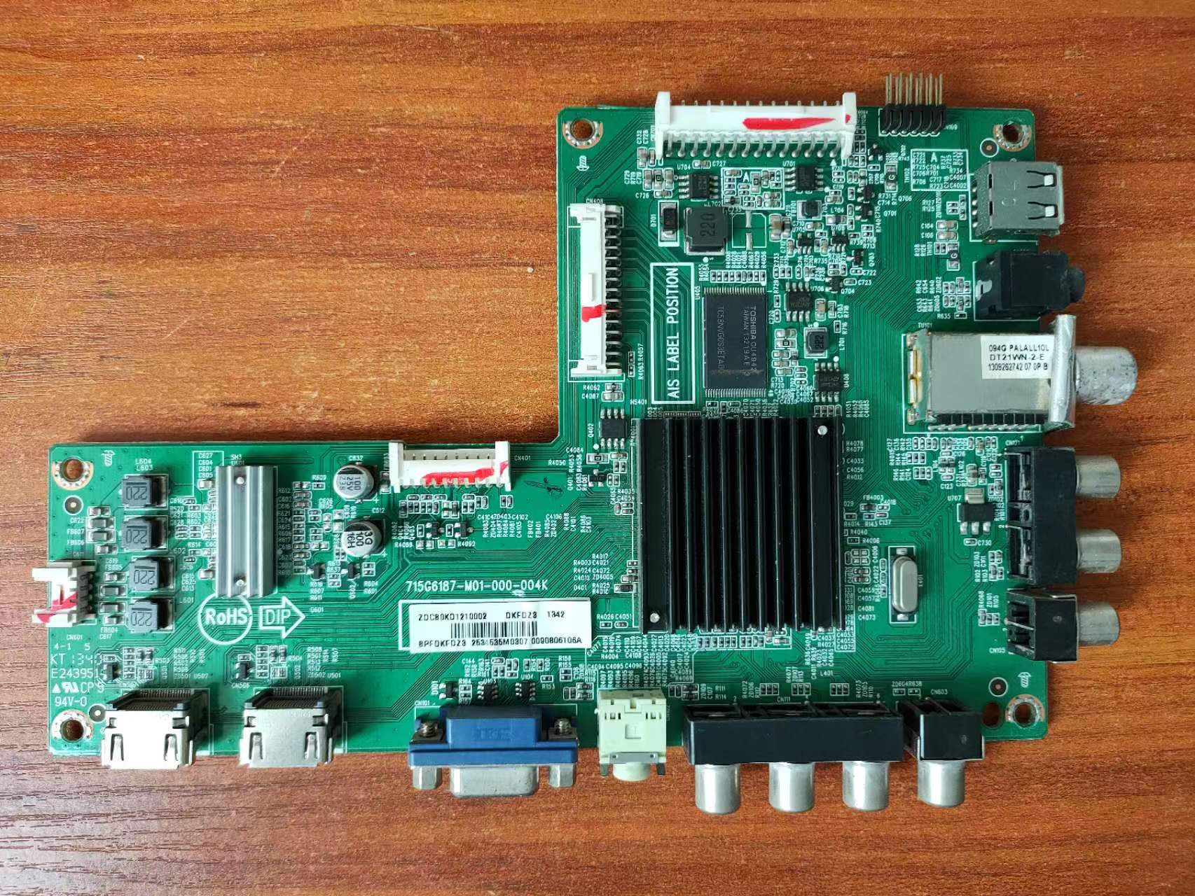 海尔LE46G3000主板715G6187-M01