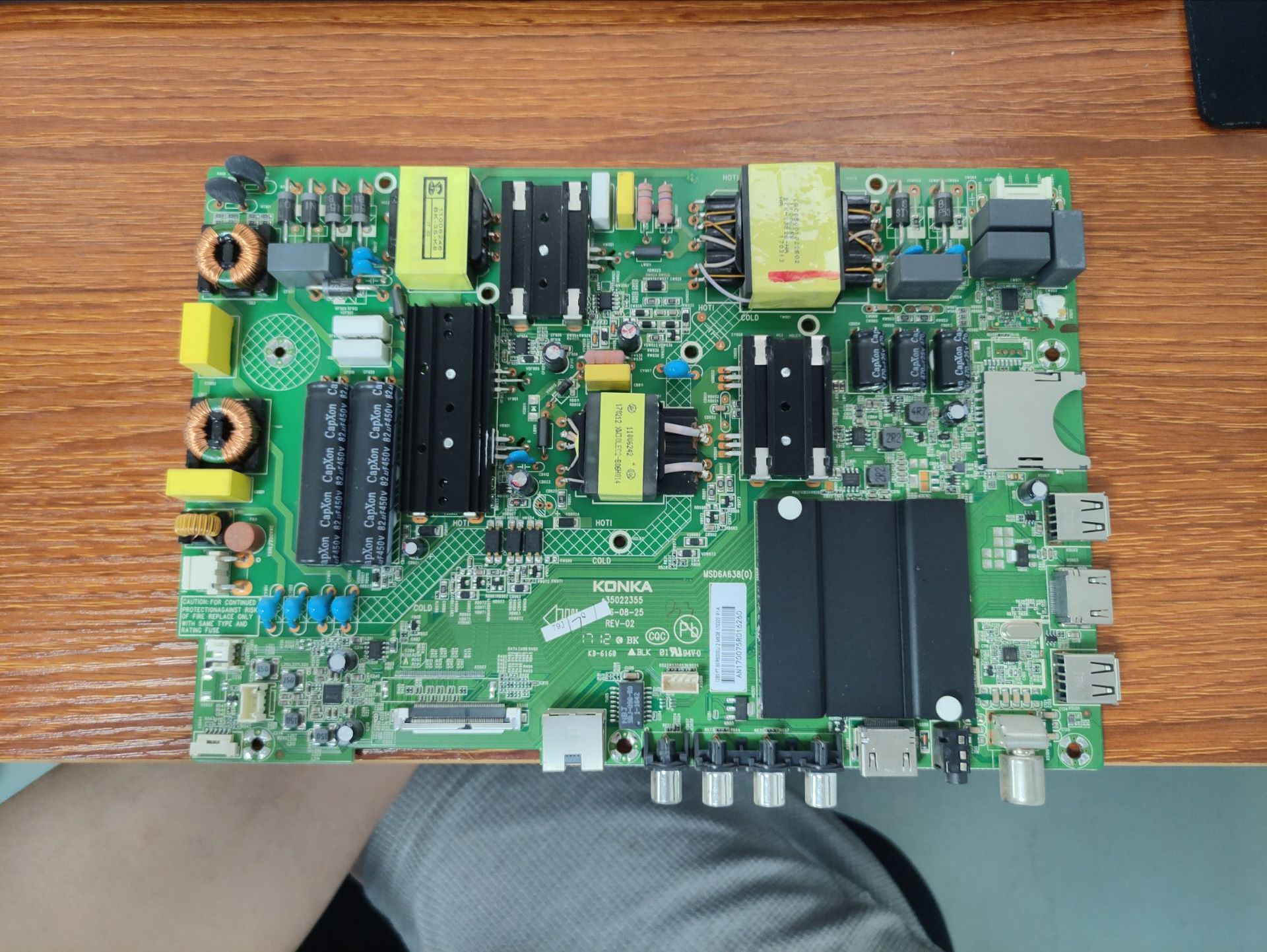 原装康佳LED60R6000U主板35022