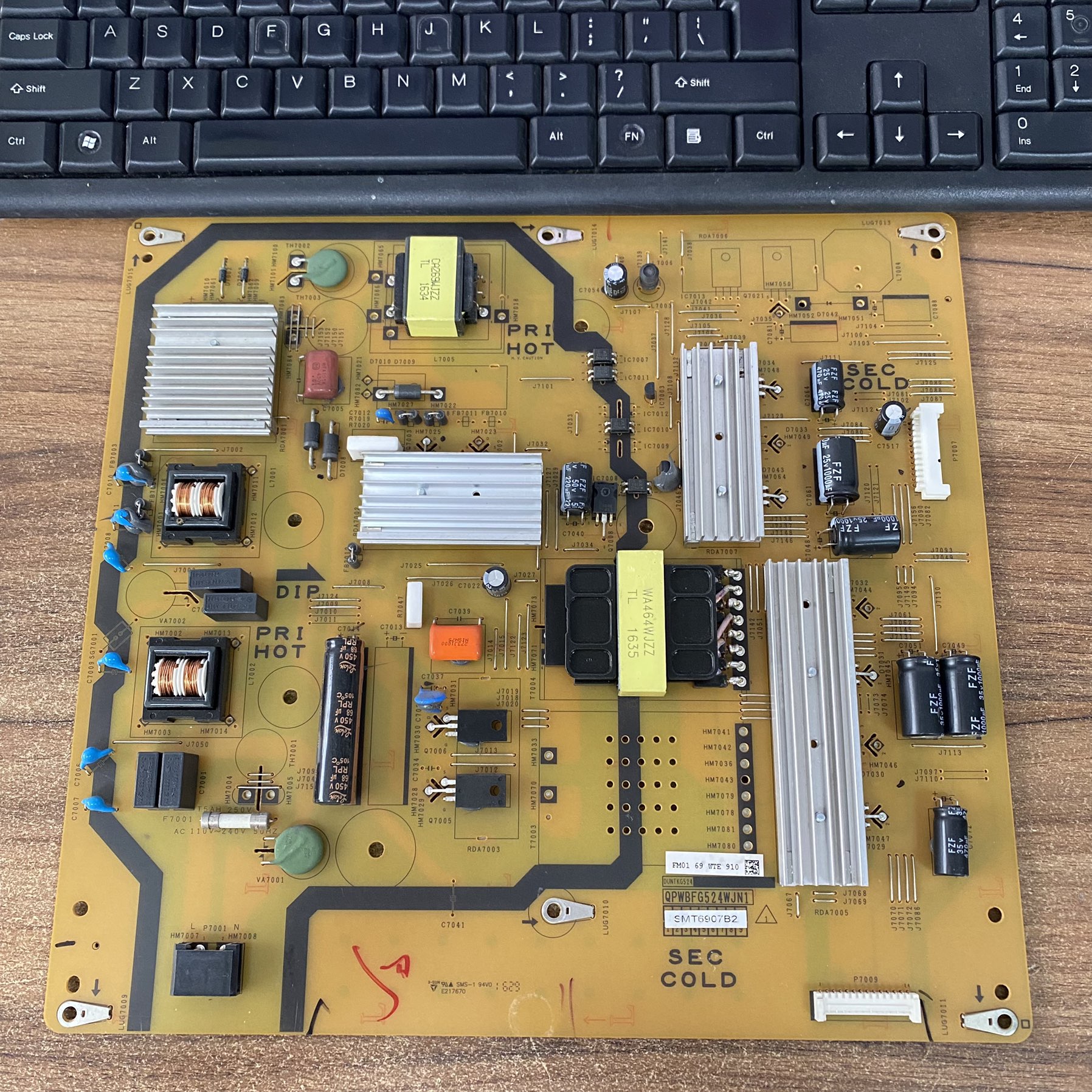 原装夏普LCD-50S3A电源板