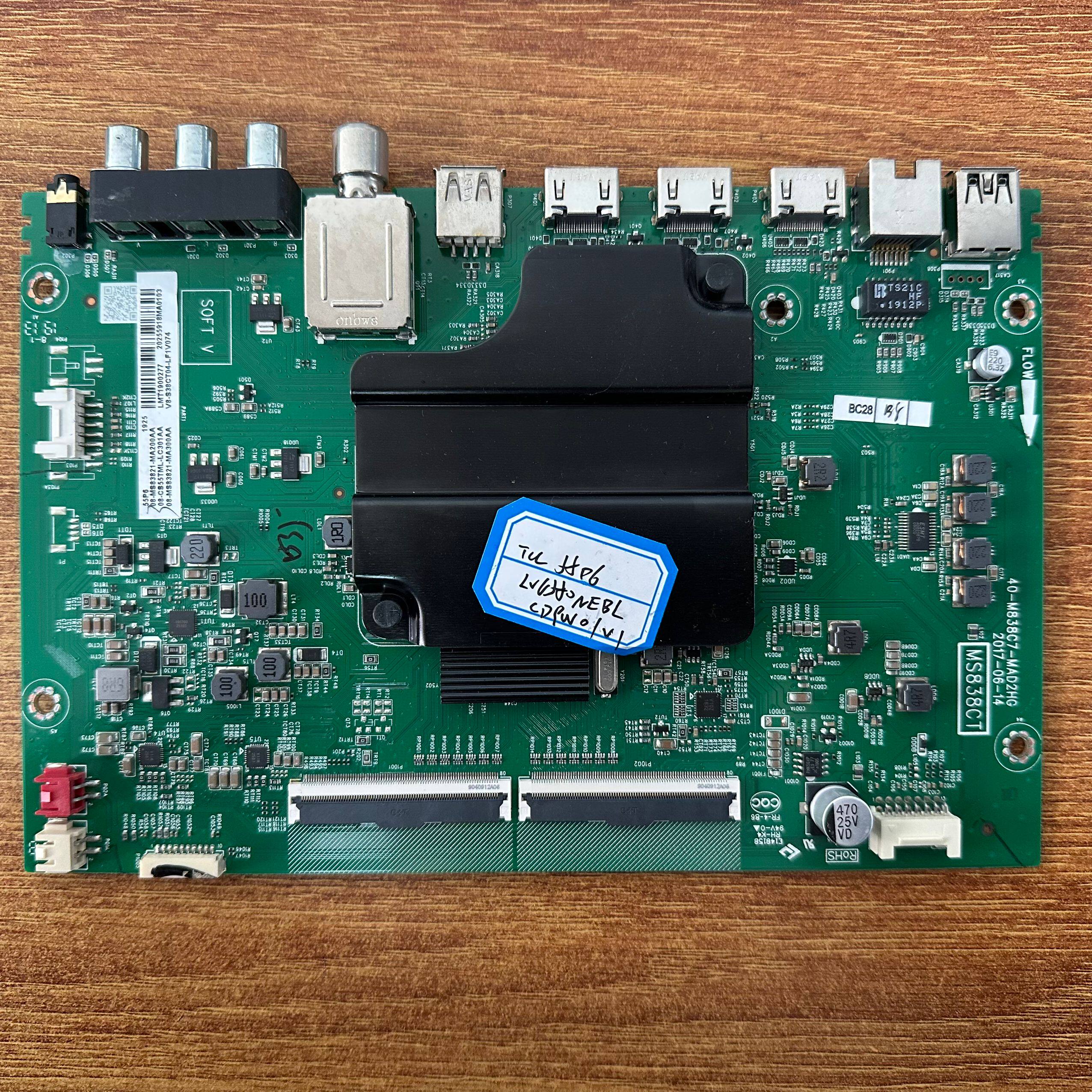 主板40-M838C7-MAD2屏LVU550NEBL