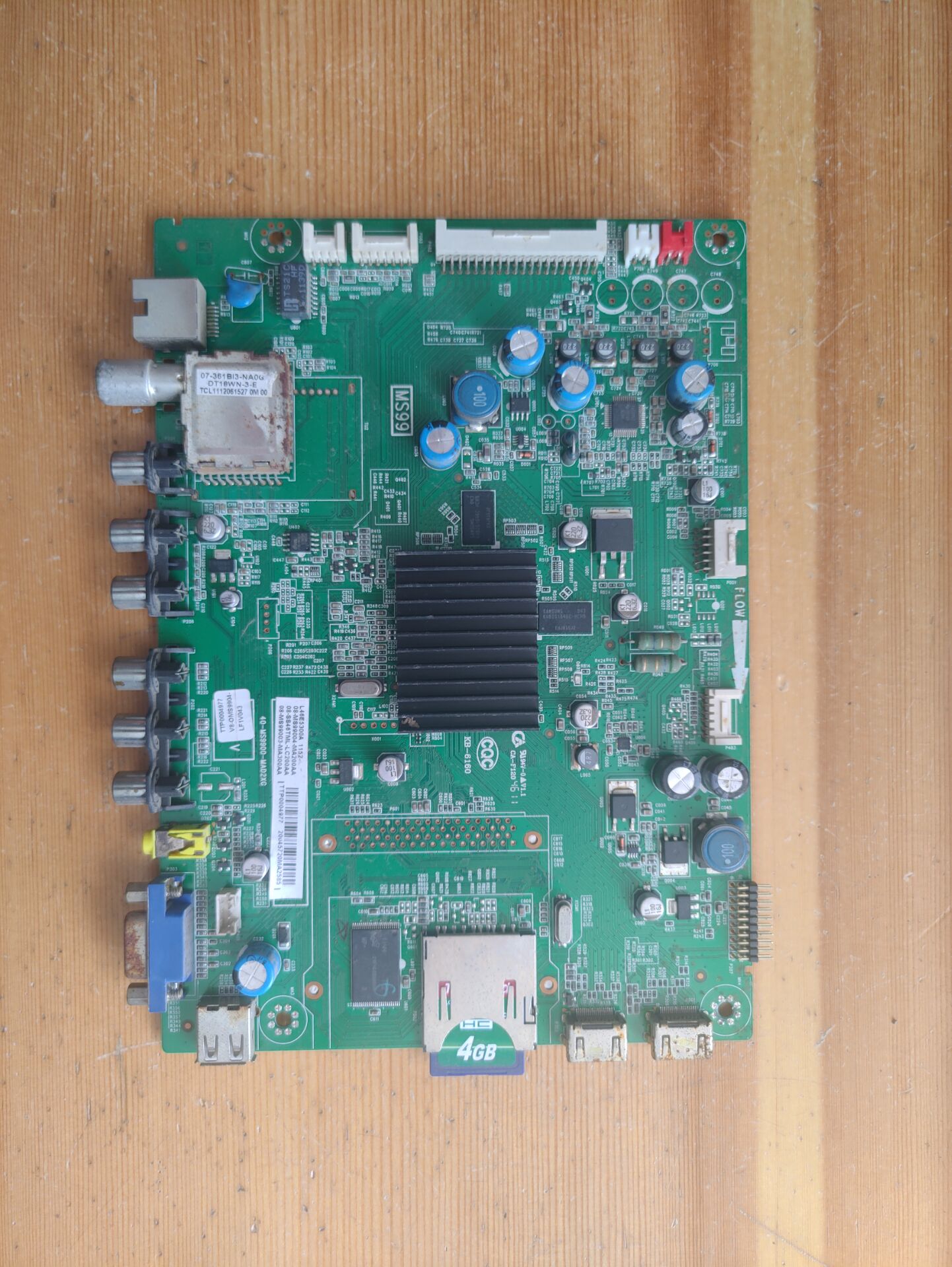 原装王牌TCLL46E5300A主板