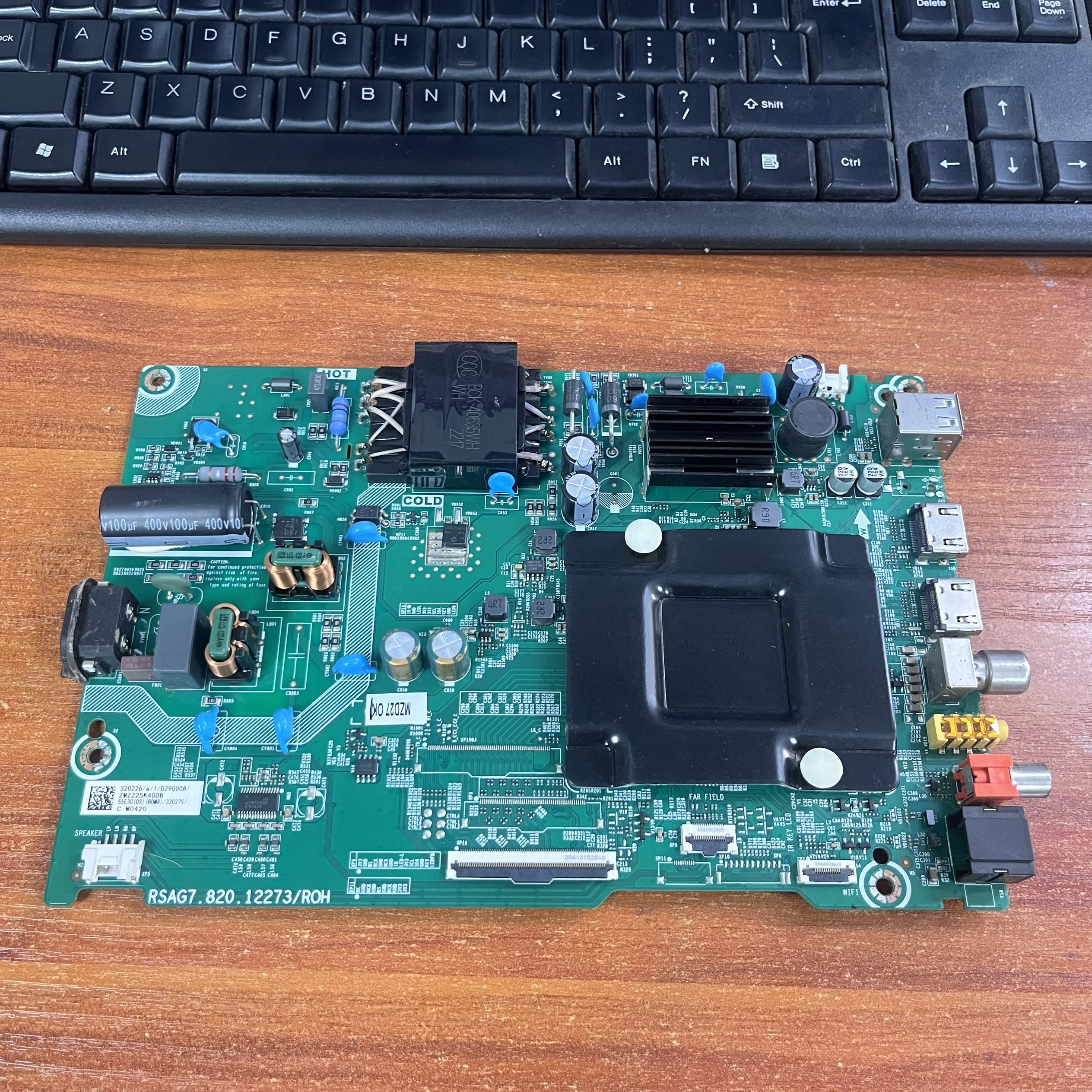 电视主板RSAG7.820.12273屏HD550