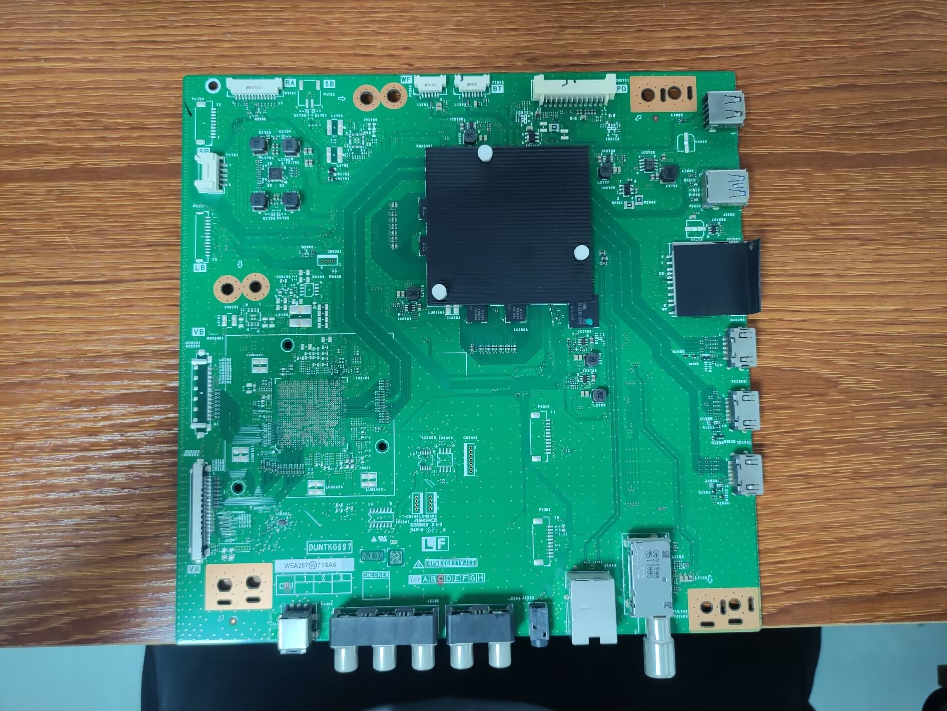 测好夏普LCD-60MY73A主板