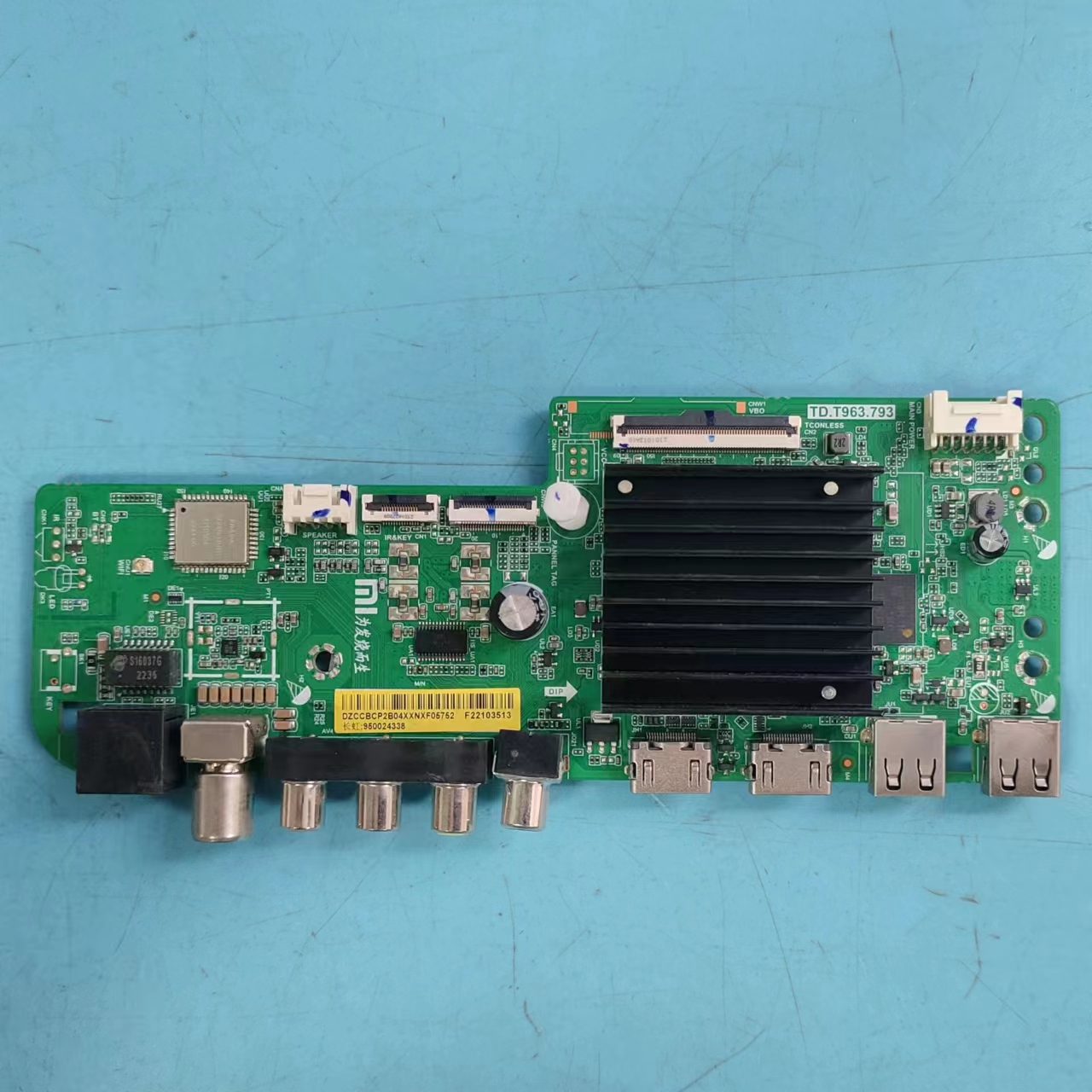 原装小米L55M7-EA主板实物图