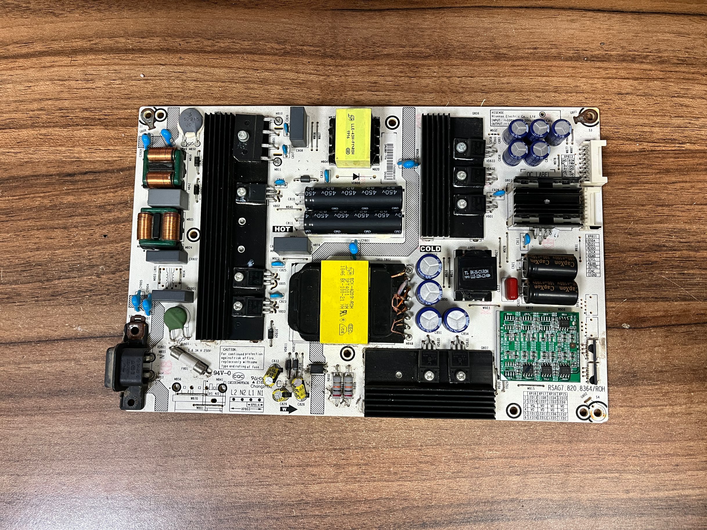 原装海信HZ55E6AC电源板