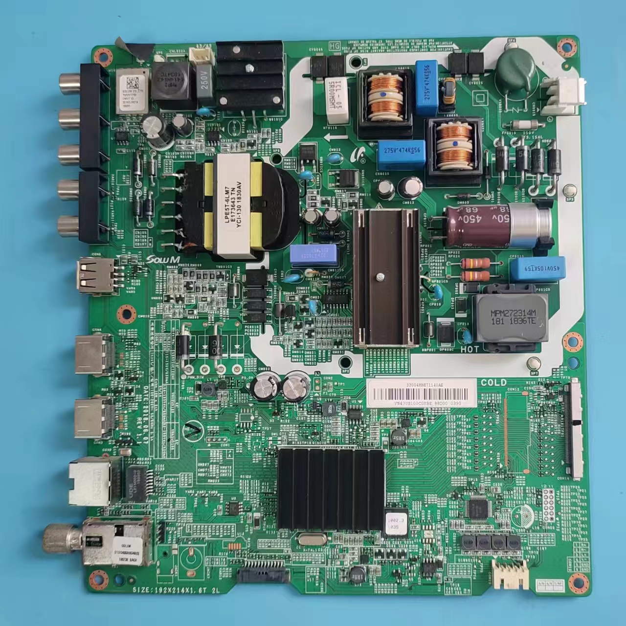 原装三星UA43NU6000JXXZ主板