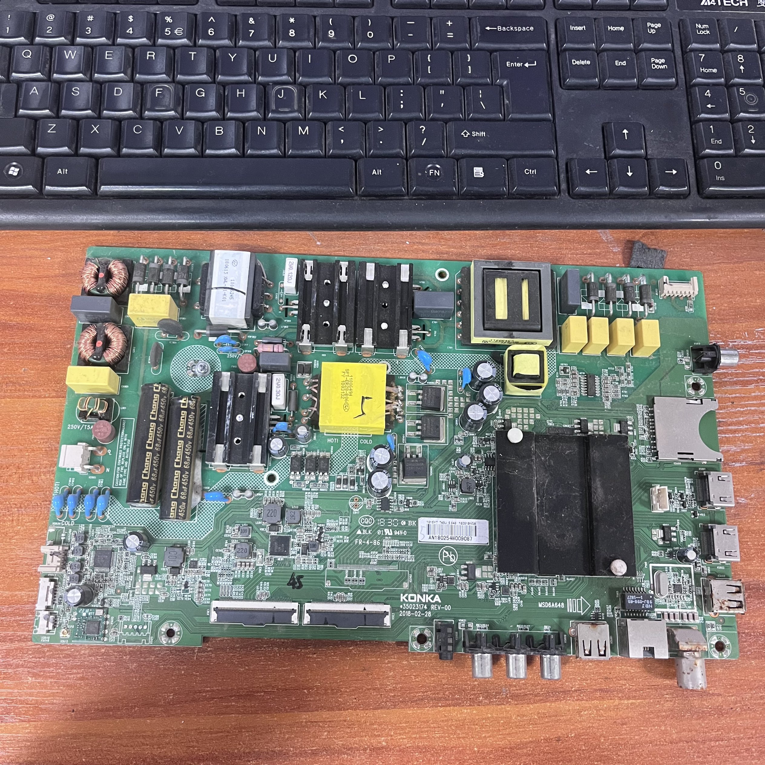 原装康佳T49U电视机主板35023174