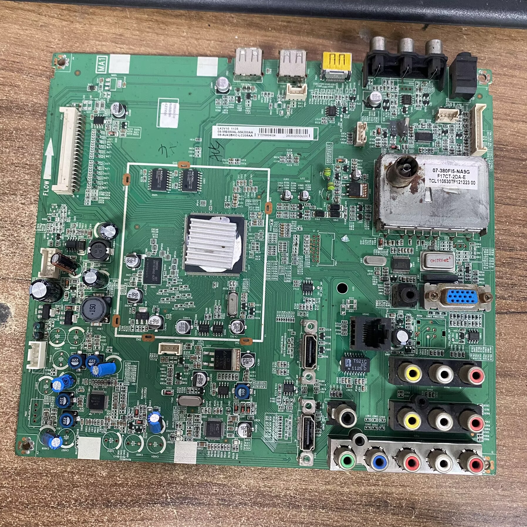 TCLL42V10电视主板40-65P10B-M
