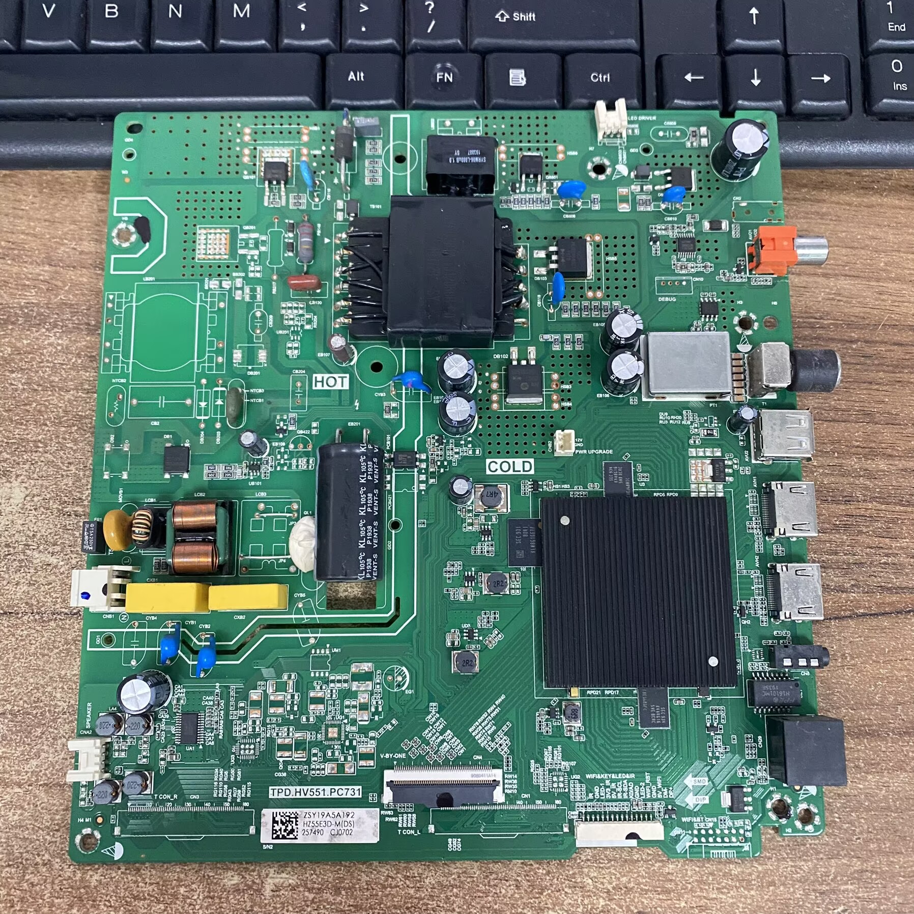 海信HZ55E3D-J/M电视主板TPD.HV