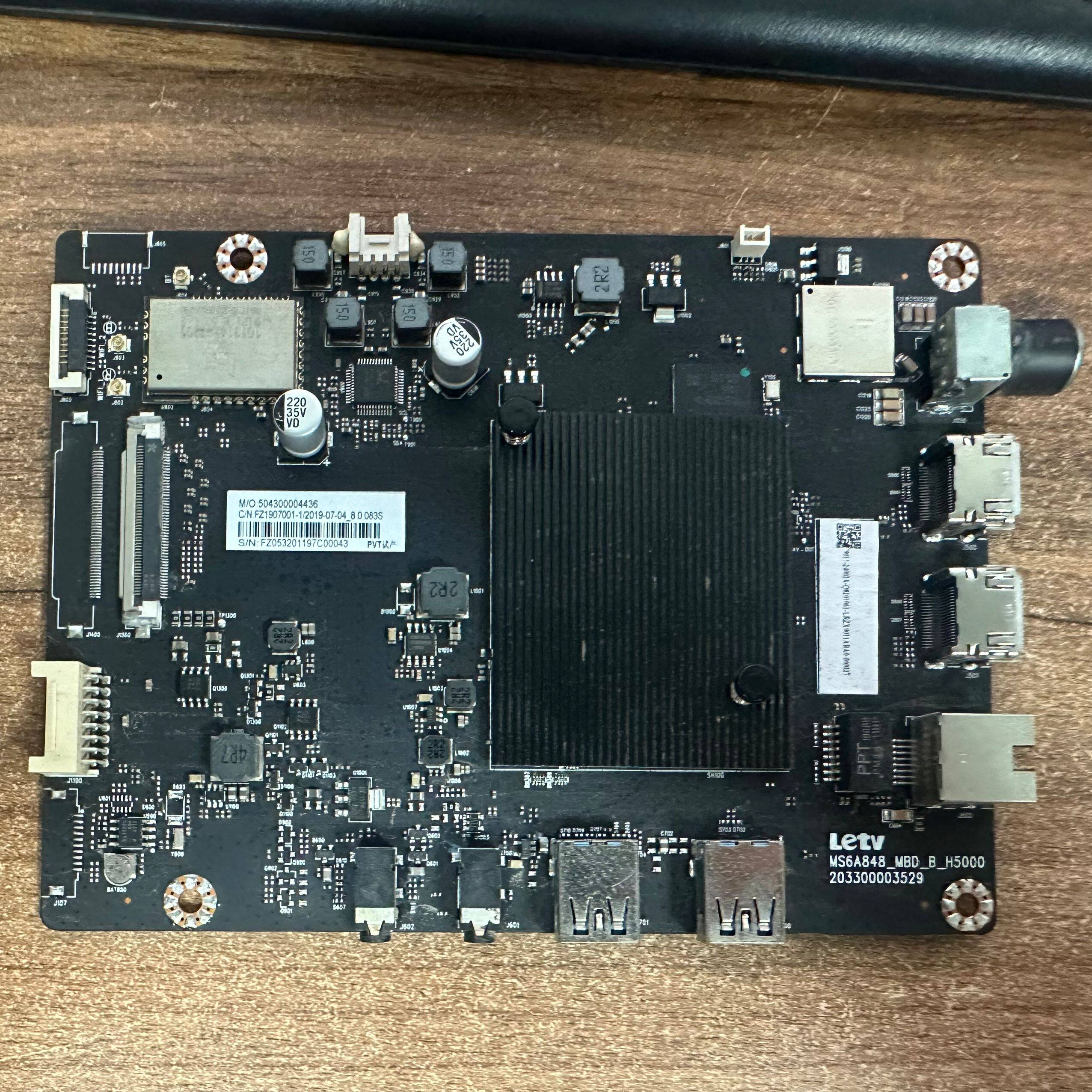 原装乐视75寸主板MS6A848-MBD-B-H5000 203300003529配屏LC750EQX