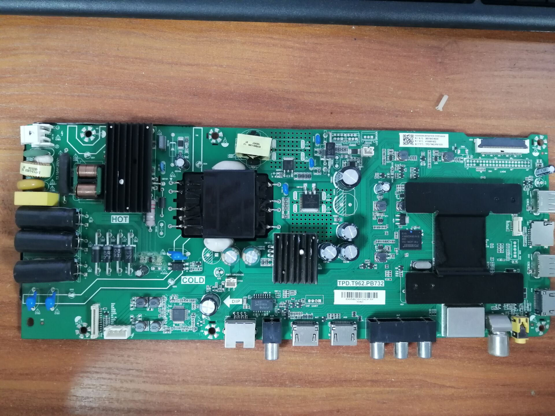 原装海尔LE43C51X主板TPD.T