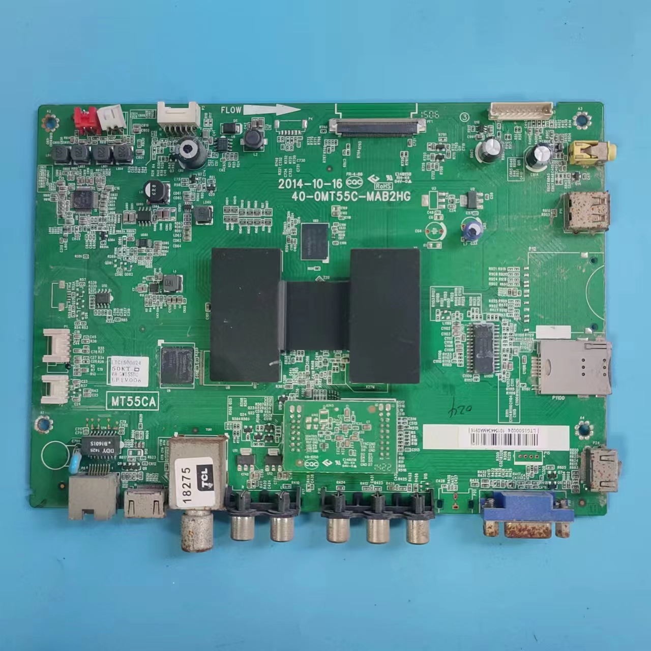 TCLL50F2850A主板实物图