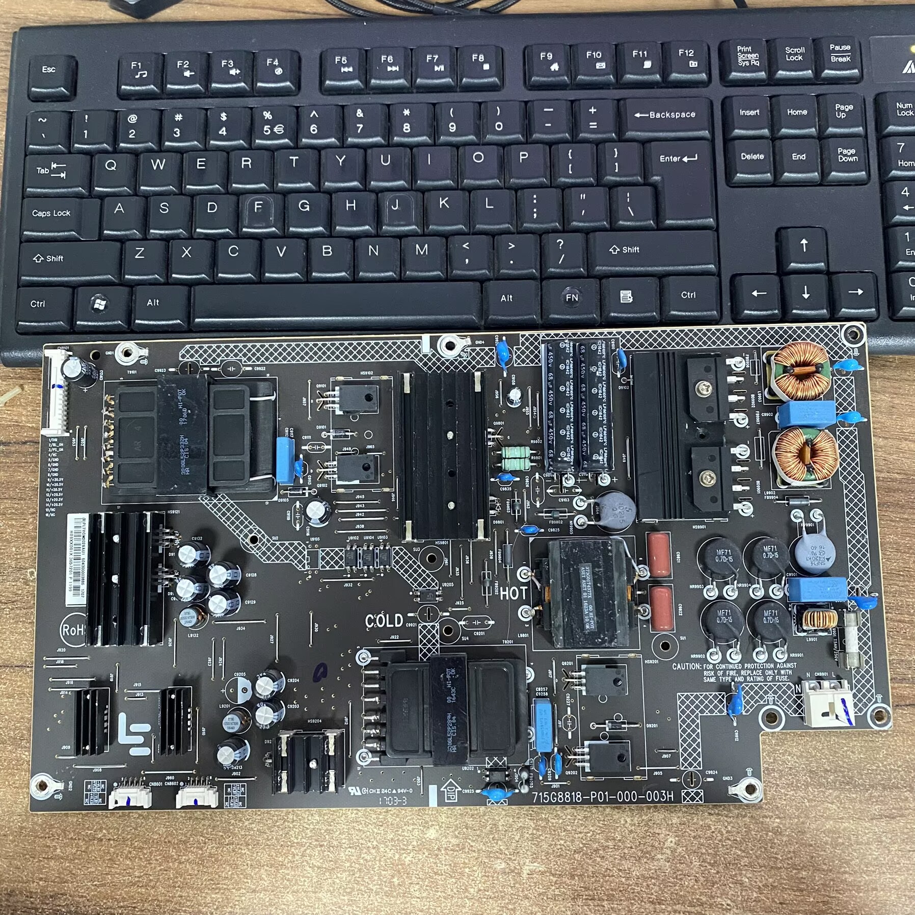 乐视MAX55L554UCMN电视电源板