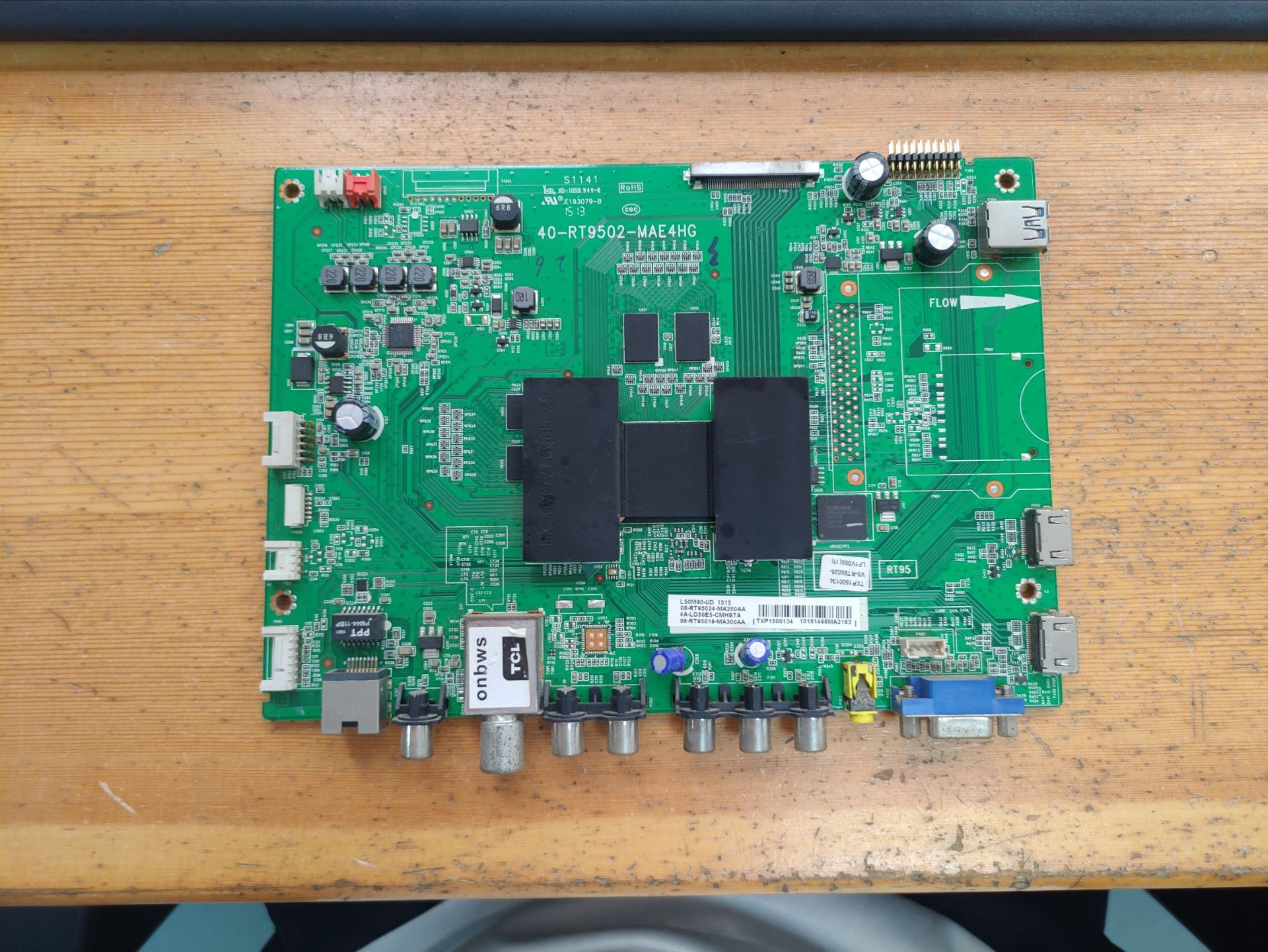 TCLL50M90-UD主板40-RT9502