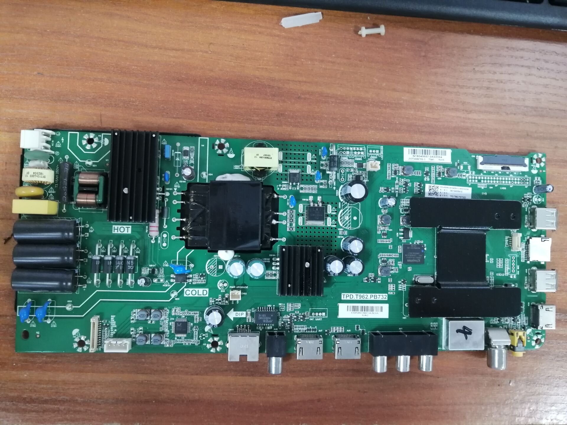 原装海尔LE43C51X主板TP