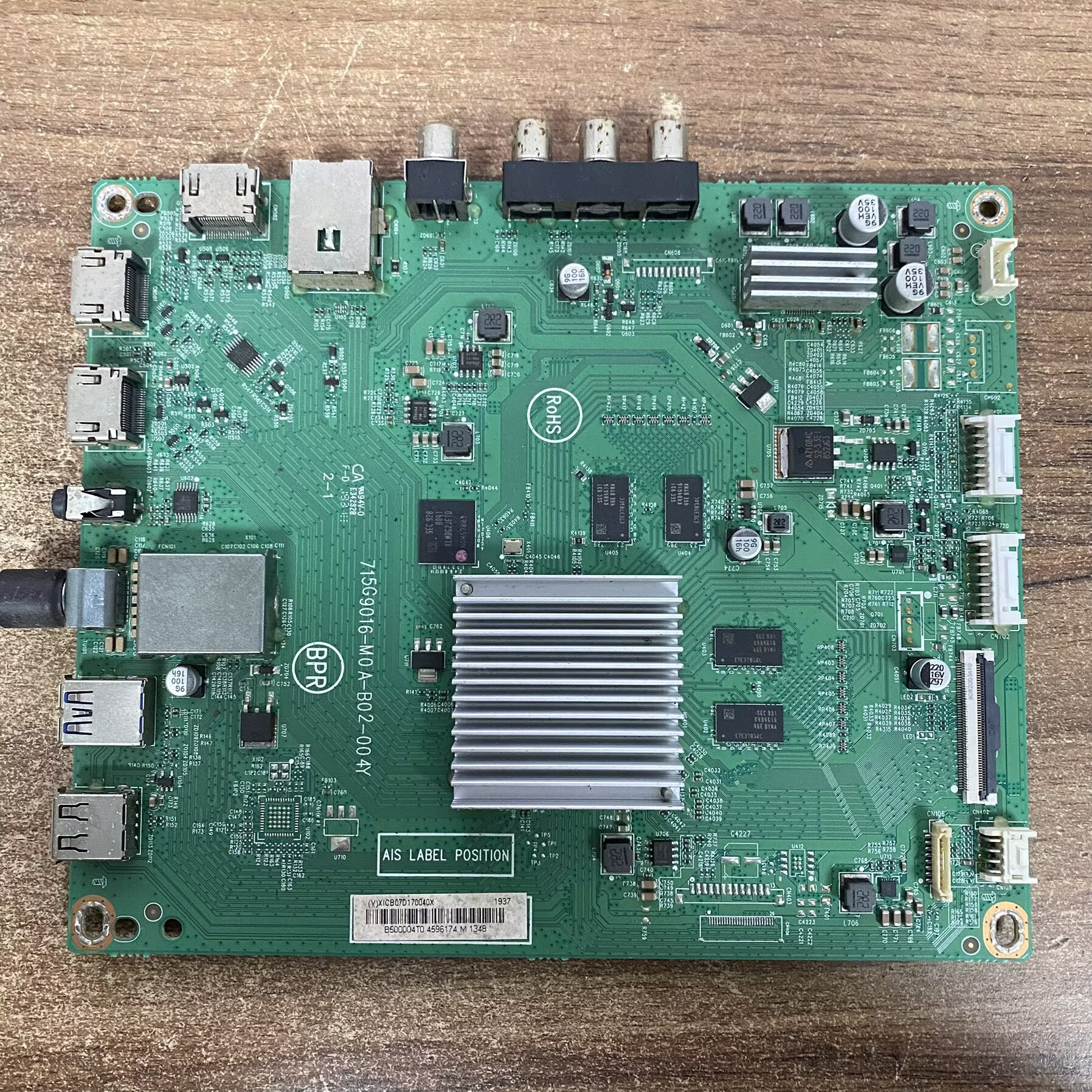 冠捷50PUF70931/T3主板715G901