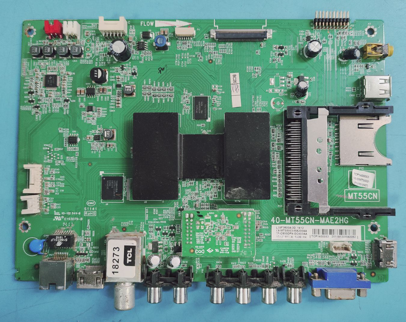 TCLL42/48/50/55F3600A-3D主板