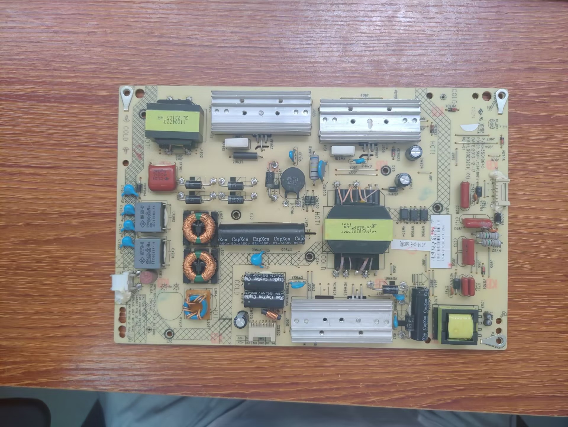 康佳LED50R5600PF电源板测好发