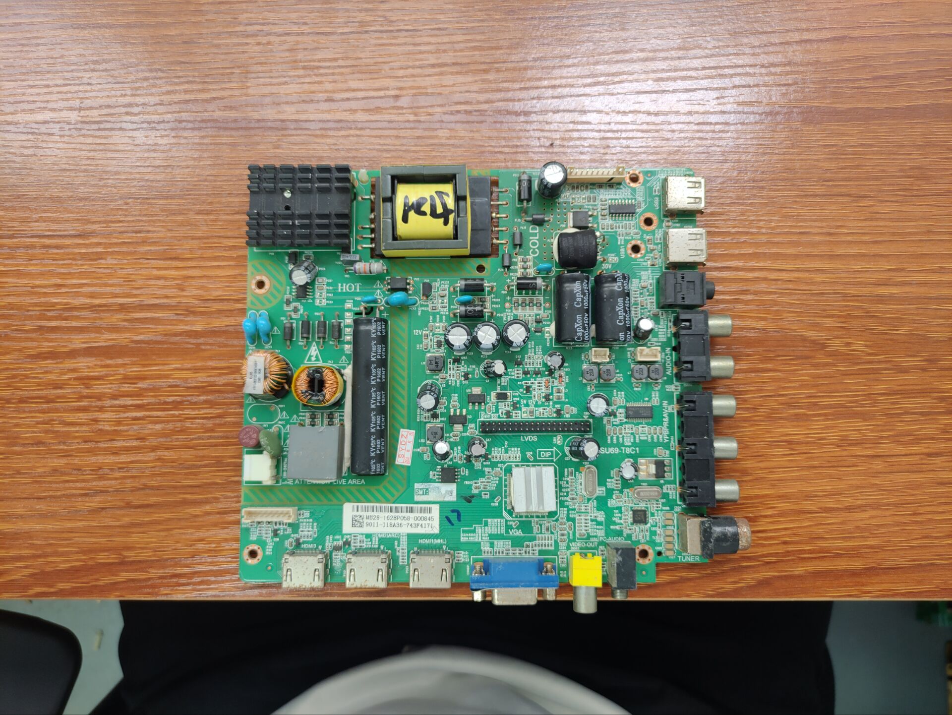 AA长虹LED42538ES主板TSU69-T8C1