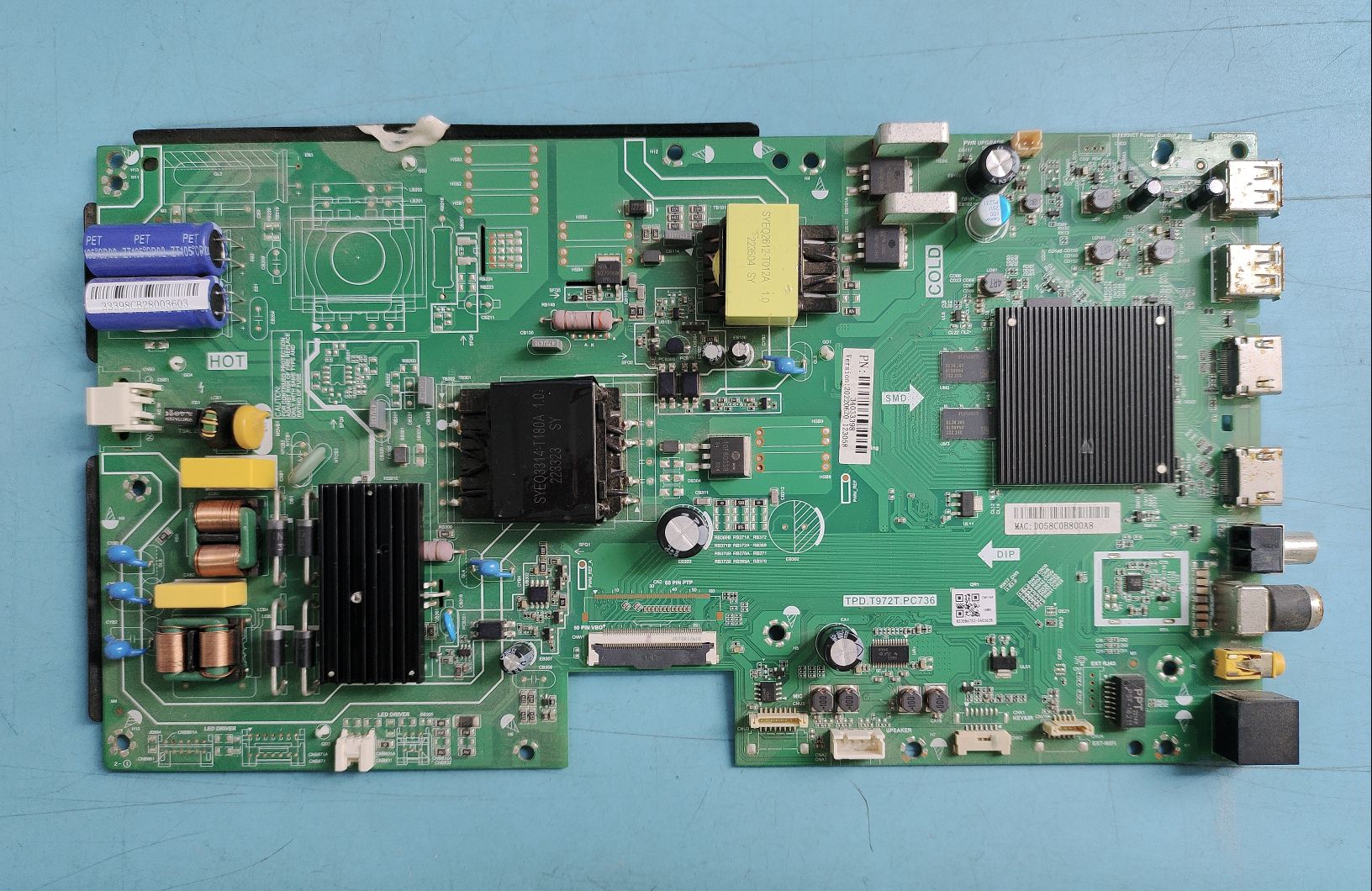 海尔LU55C61PRO主板TPD