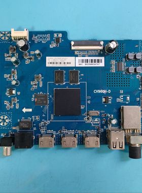 适PPTV65寸65UX5液晶电视主板CV960H-D 配屏LVU650LGDX电路板测好