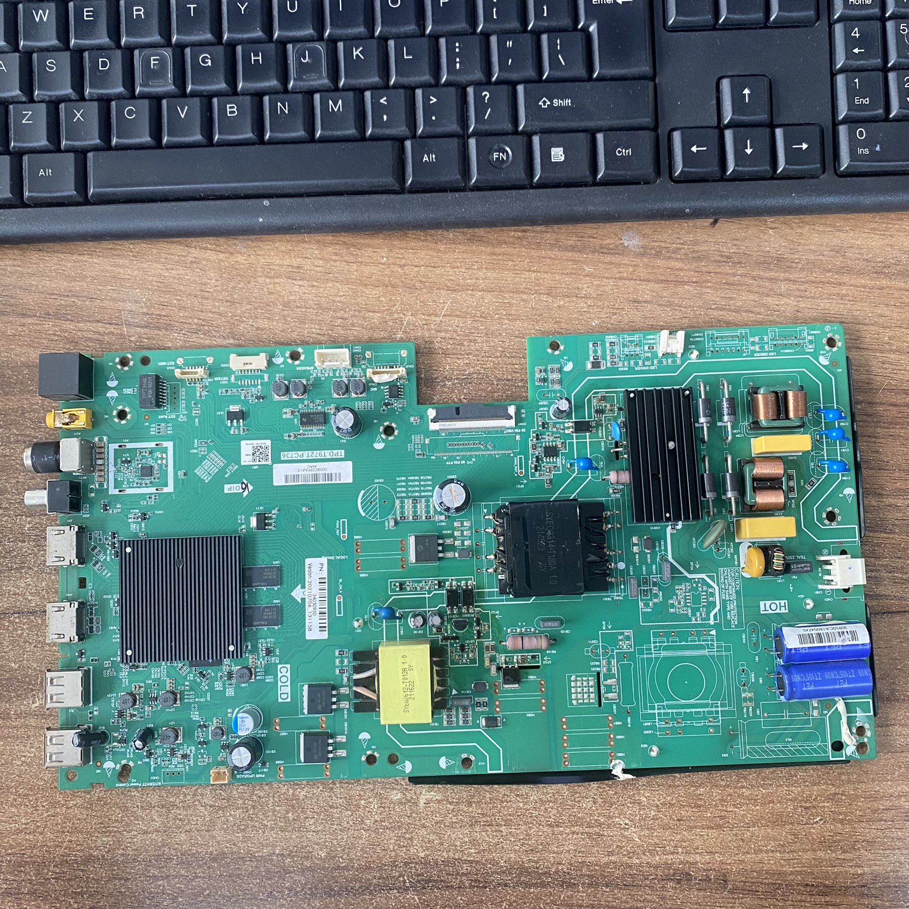 原装海尔LU55J71主板TPD.T972T.