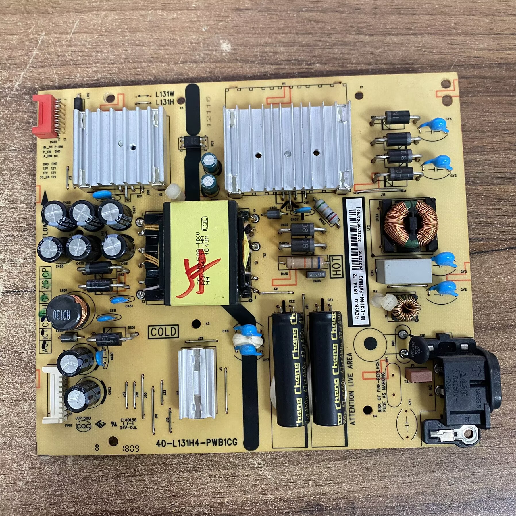 TCLL55P555T3电源板