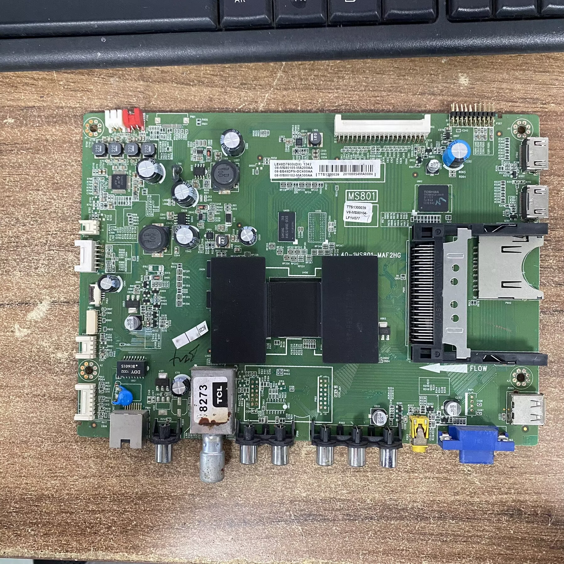 TCLL48D79-3D电视主板40-1MS801